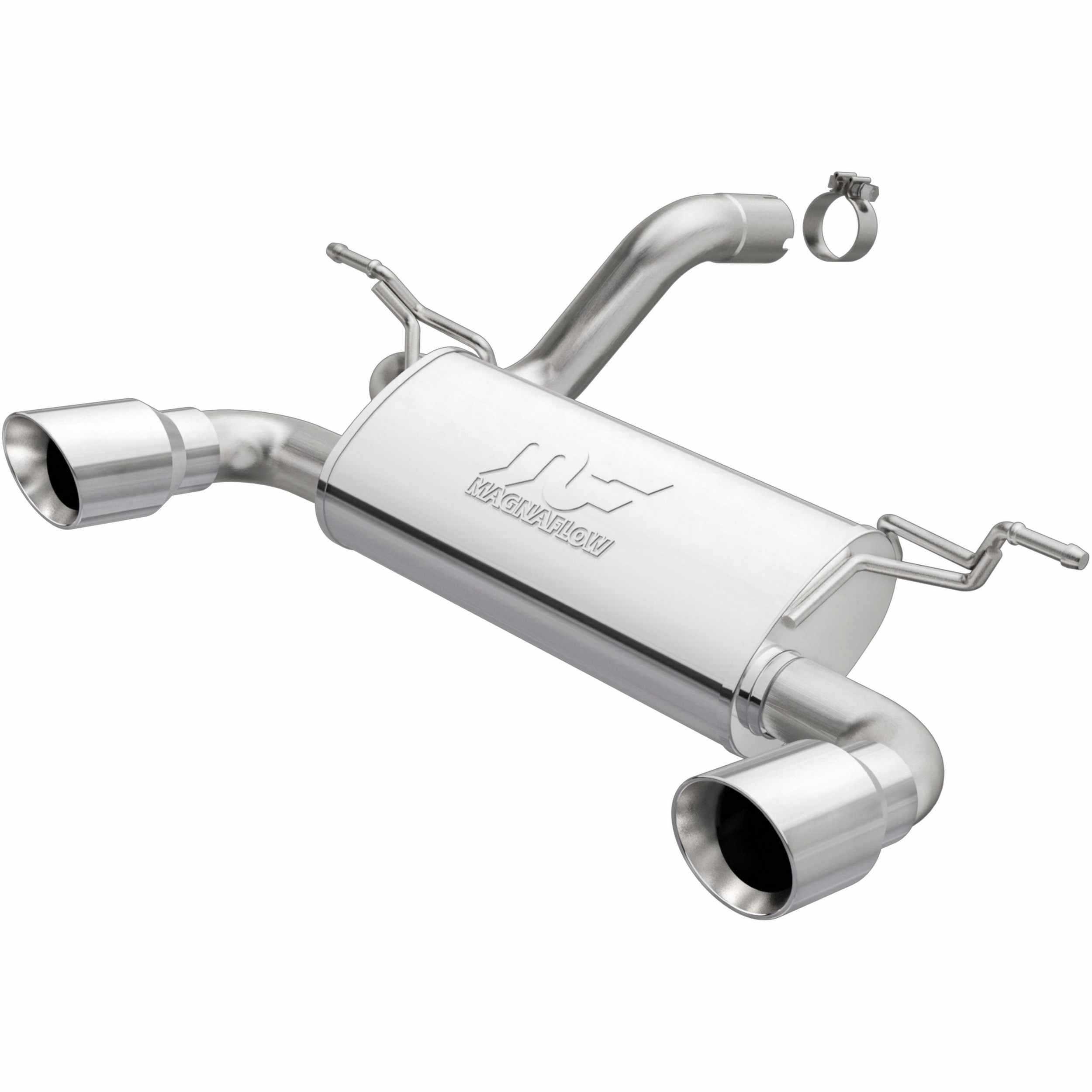 MagnaFlow Exhaust Products 18- Jeep JL 3.6L Axle Back Exhaust Kit MAG19385