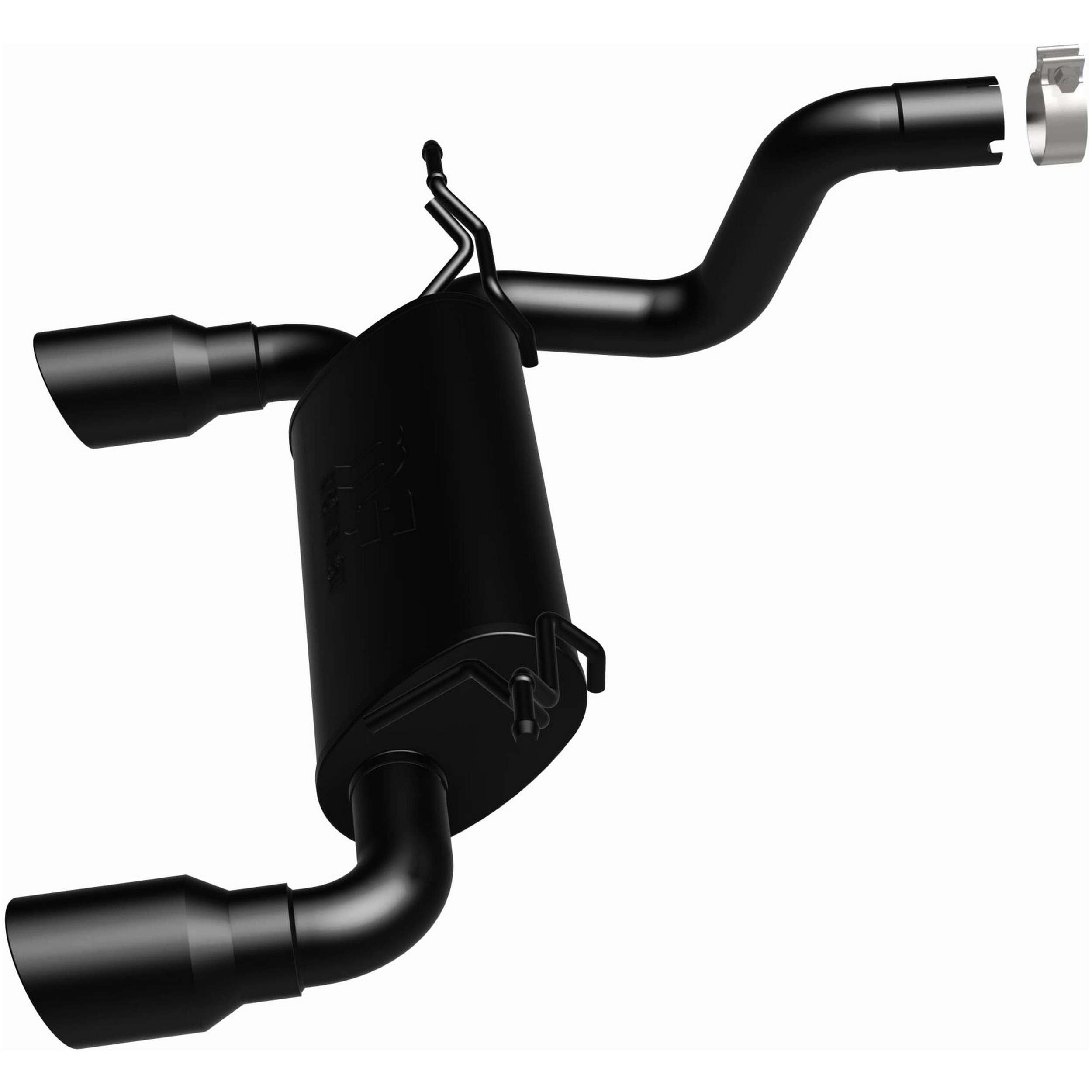 MagnaFlow Exhaust Products 18- Jeep JL 3.6L Axle Back Exhaust Black MAG19388