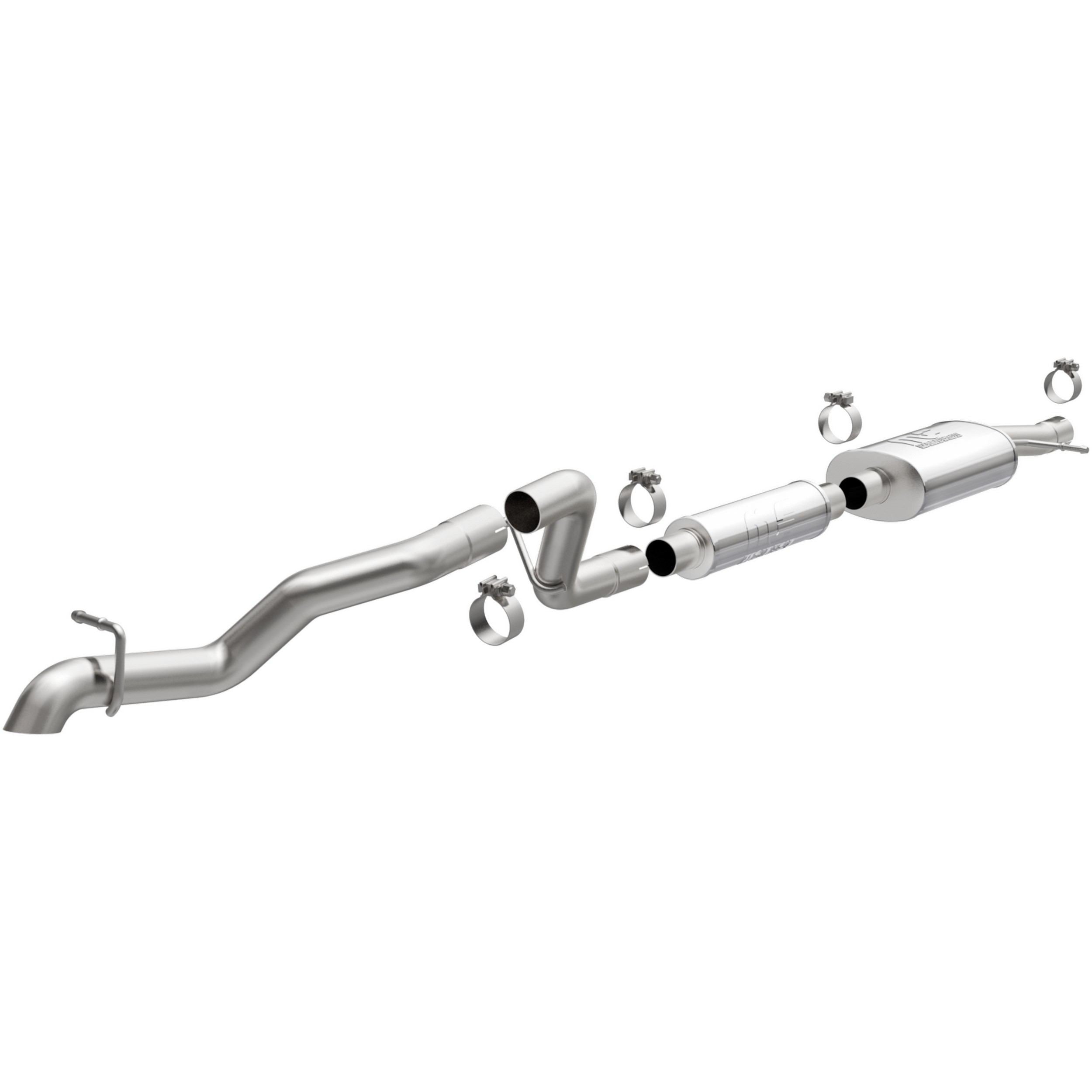 MagnaFlow Exhaust Products 12-18 Jeep Wrangler JK 3.6L Cat Back Exhaust MAG19539