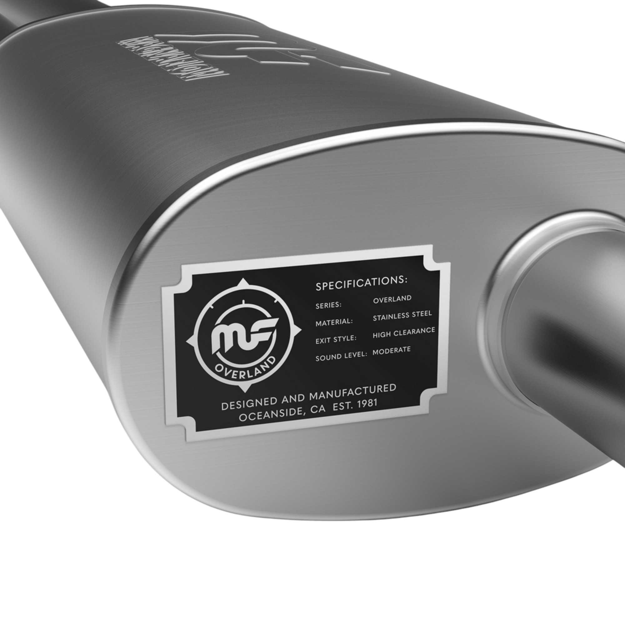 MagnaFlow Exhaust Products 12-18 Jeep Wrangler JK 3.6L Cat Back Exhaust MAG19539