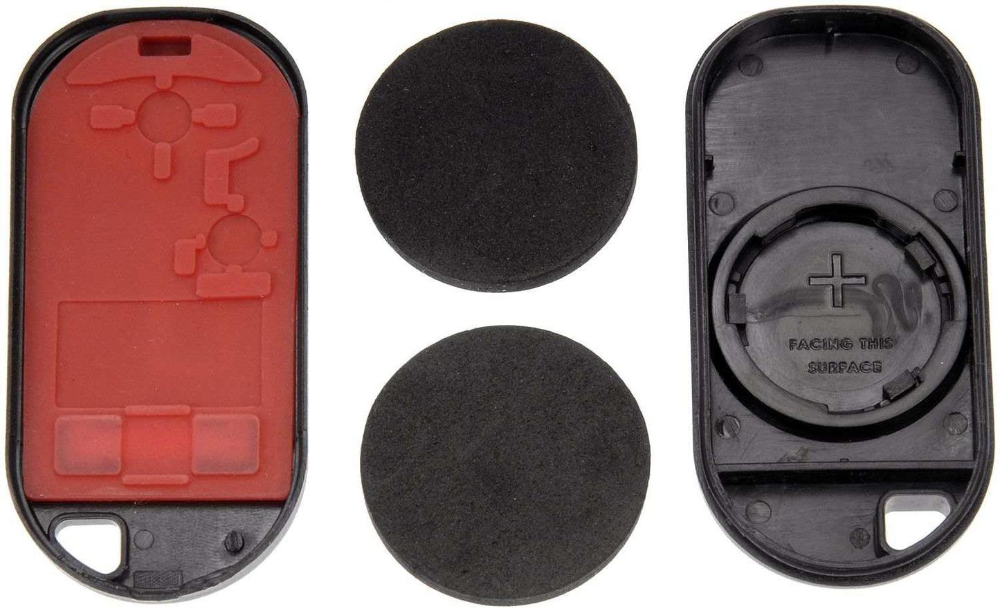 Dorman - HELP Keyless Entry Transmitter Cover with Custom Look for 2004 Honda Civic 13629