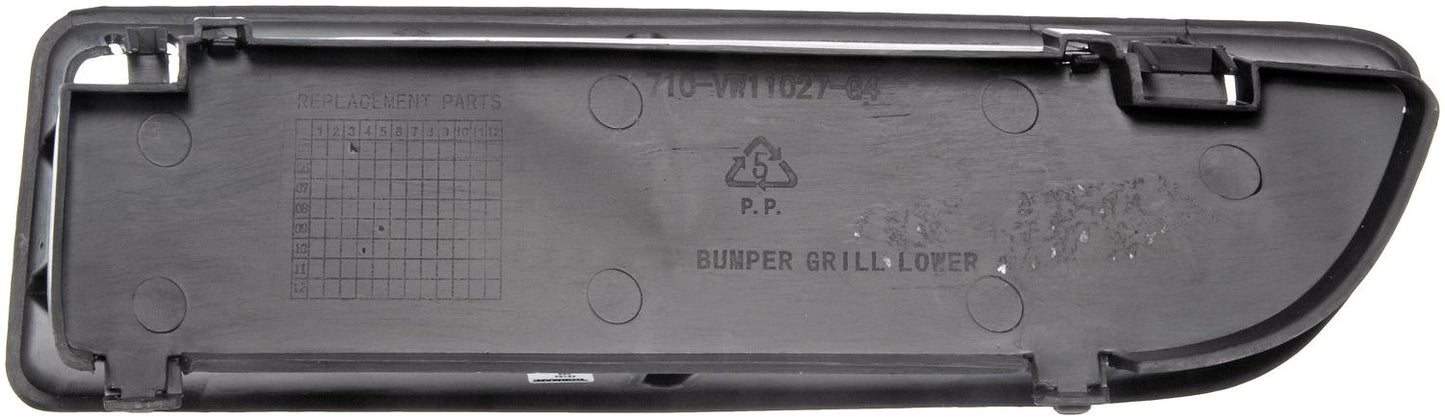 Dorman - HELP Front Bumper Grille Insert with 45164 for 2005-99 Volkswagen Jetta