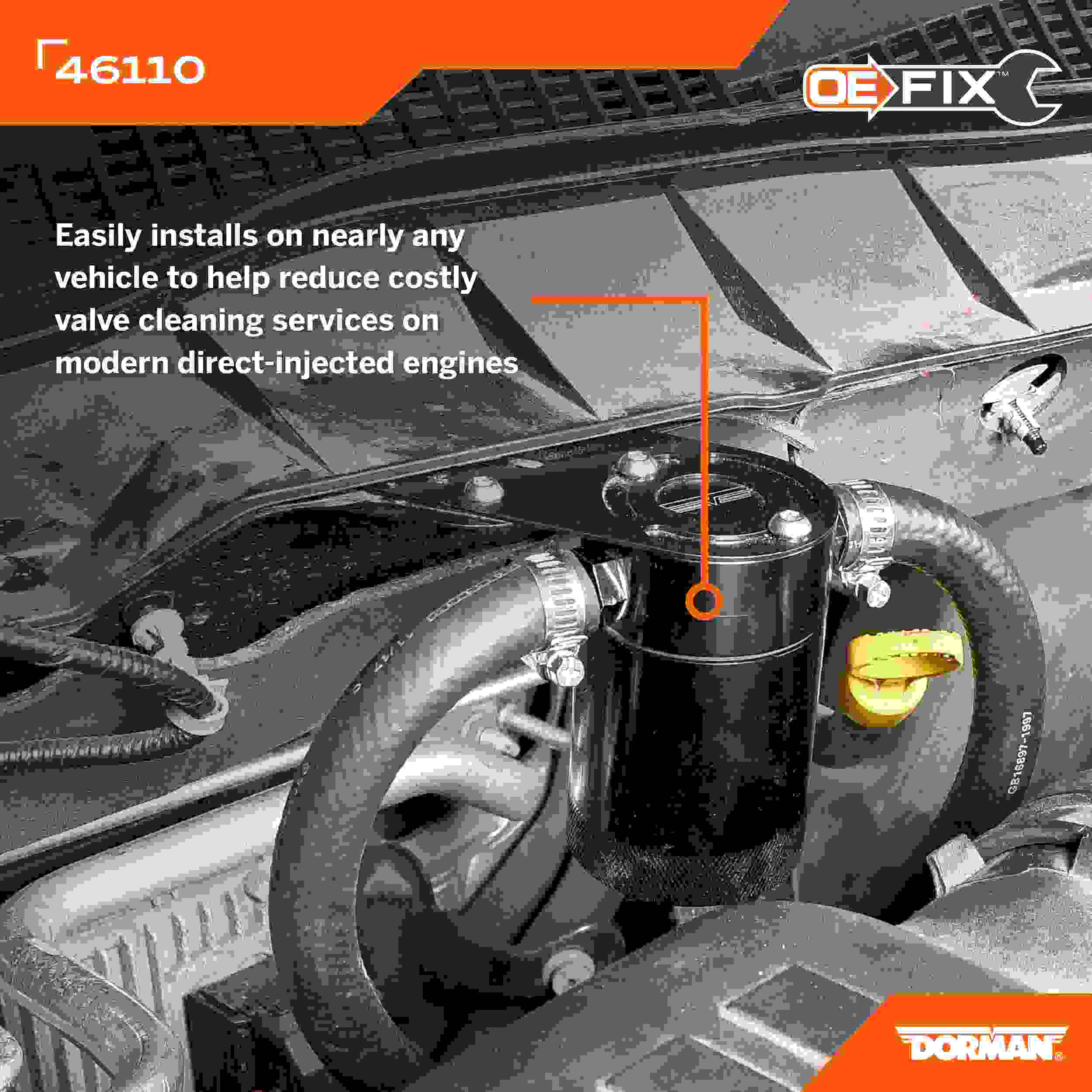 Dorman - HELP OIL CATCH CAN SYSTEM 46110