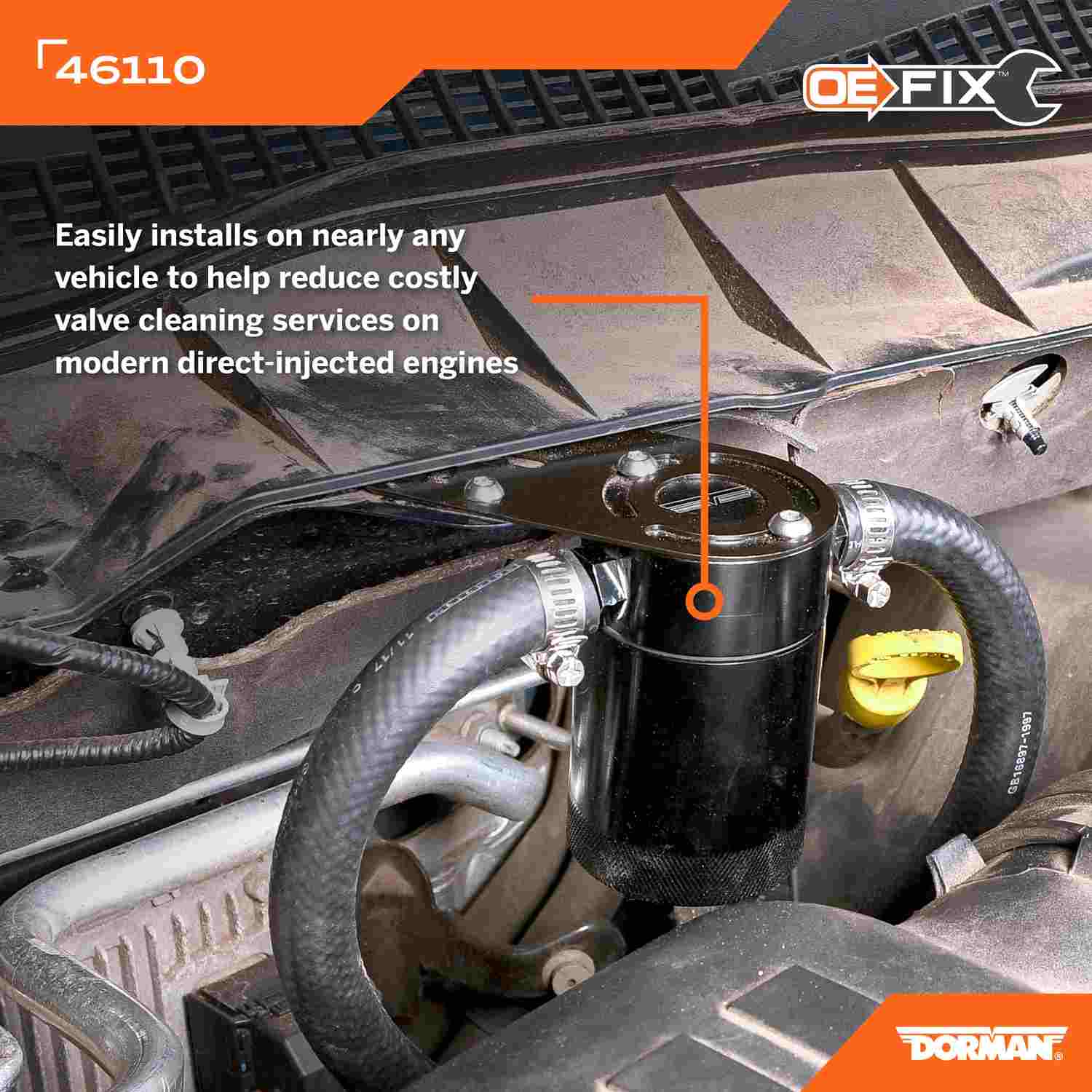 Dorman - HELP OIL CATCH CAN SYSTEM 46110