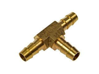 Dorman HELP 5/16 Inch Brass Fuel Hose Tee Connector for Automotive Repair 55107