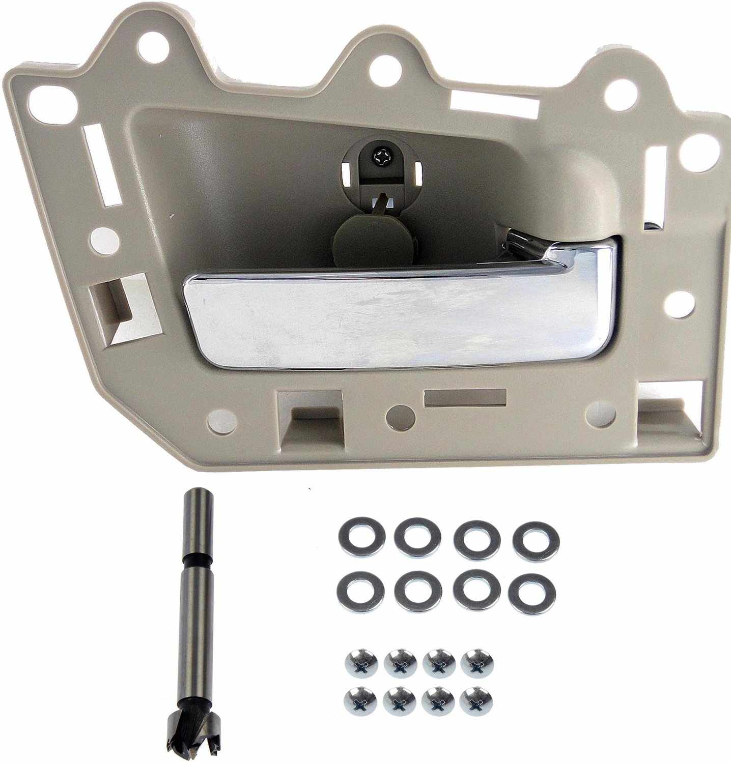 Dorman - Help Interior Door Handle Chrome Lever with Beige Housing for 2005-2010 Jeep Grand Cherokee 82165