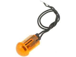 Dorman Conduct-Tite Round Amber Indicator Light Bezel-Free for Interior Applications 84916