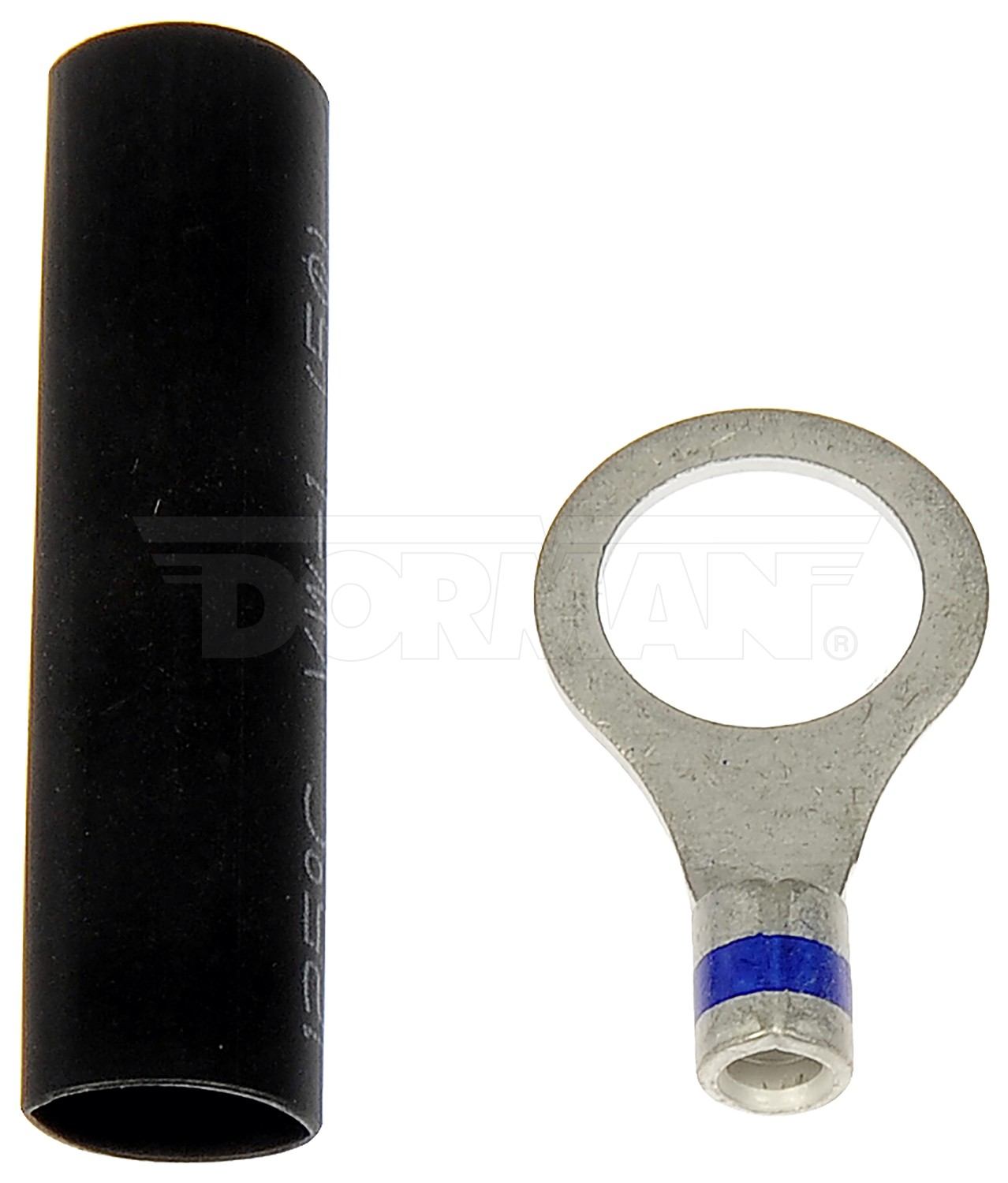 Dorman - Conduct-Tite Ring Terminal Uninsulated 14-16GA 5/16 In. with Heat Shrink Tubing 90908