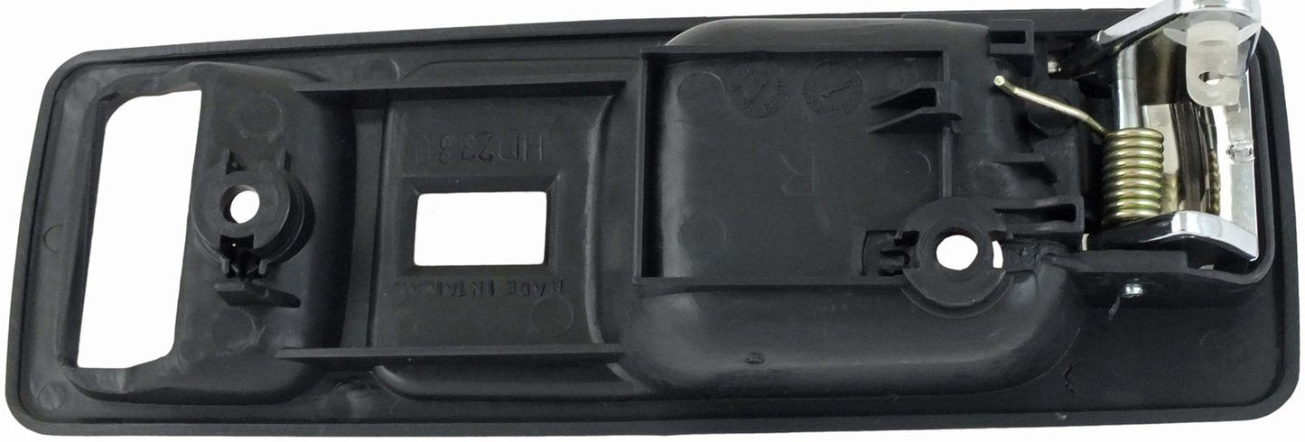 Dorman - HELP Interior Door Handle Front Right with Power Lock Chrome/Black for 1990-1993 Honda Accord 92587
