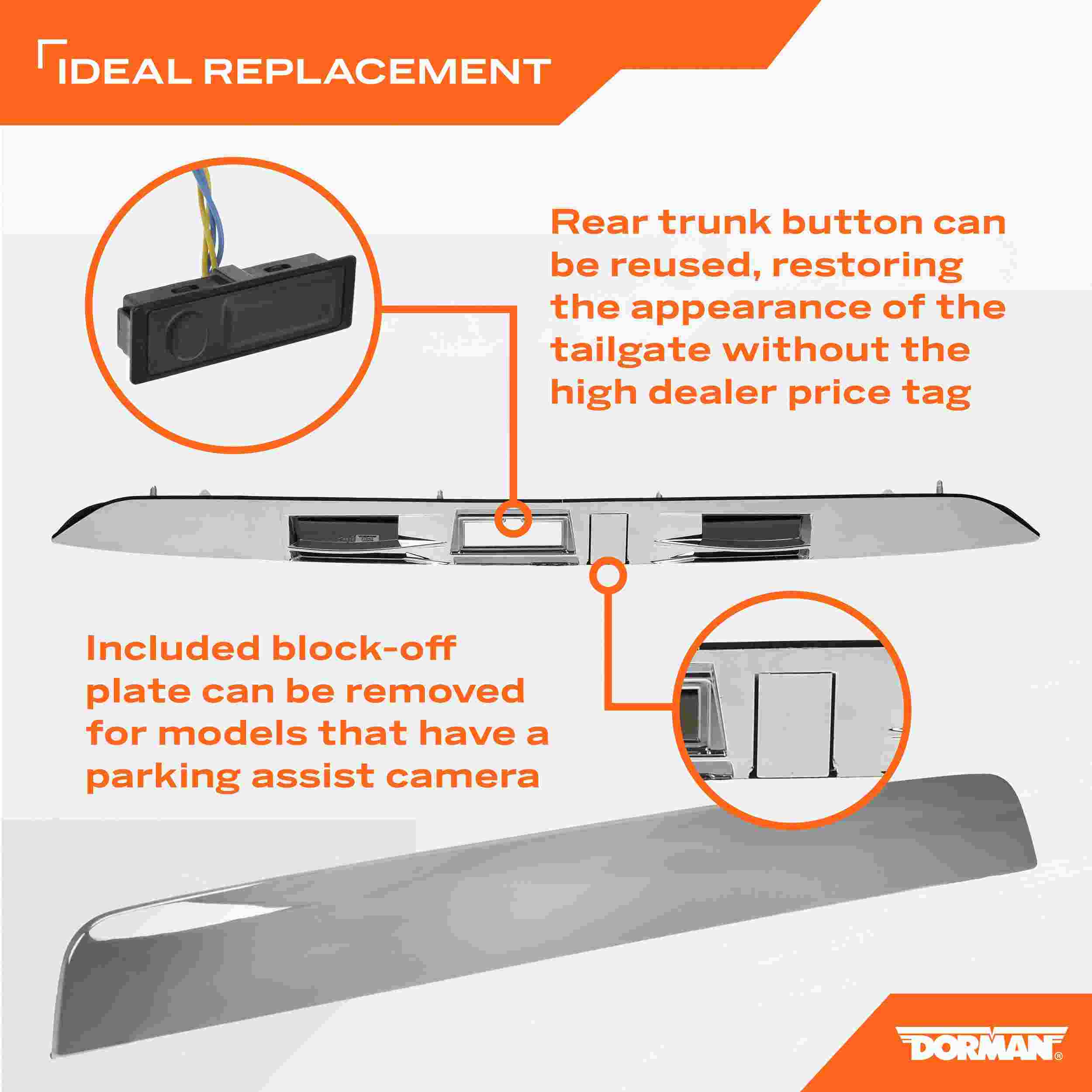 Dorman - HELP HANDLE TRIM MOLDING 97943