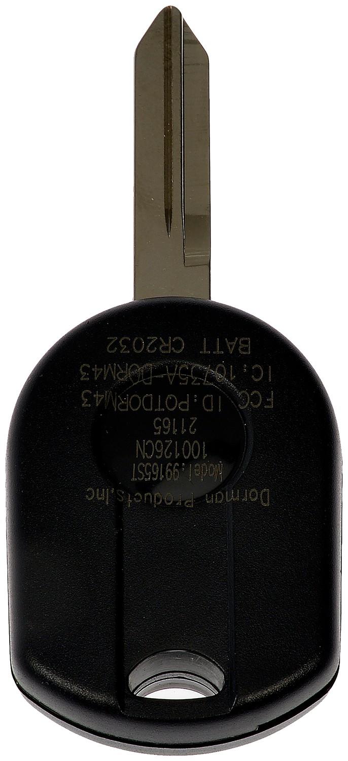 Dorman - HELP KEYLESS ENTRY REMOTE 3 BUTTON 99165ST