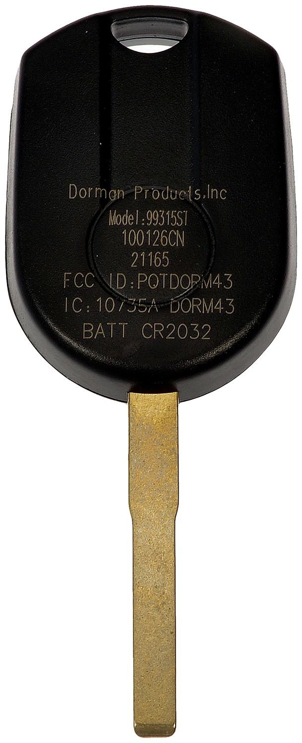 Dorman - HELP KEYLESS ENTRY REMOTE 4 BUTTON 99315ST