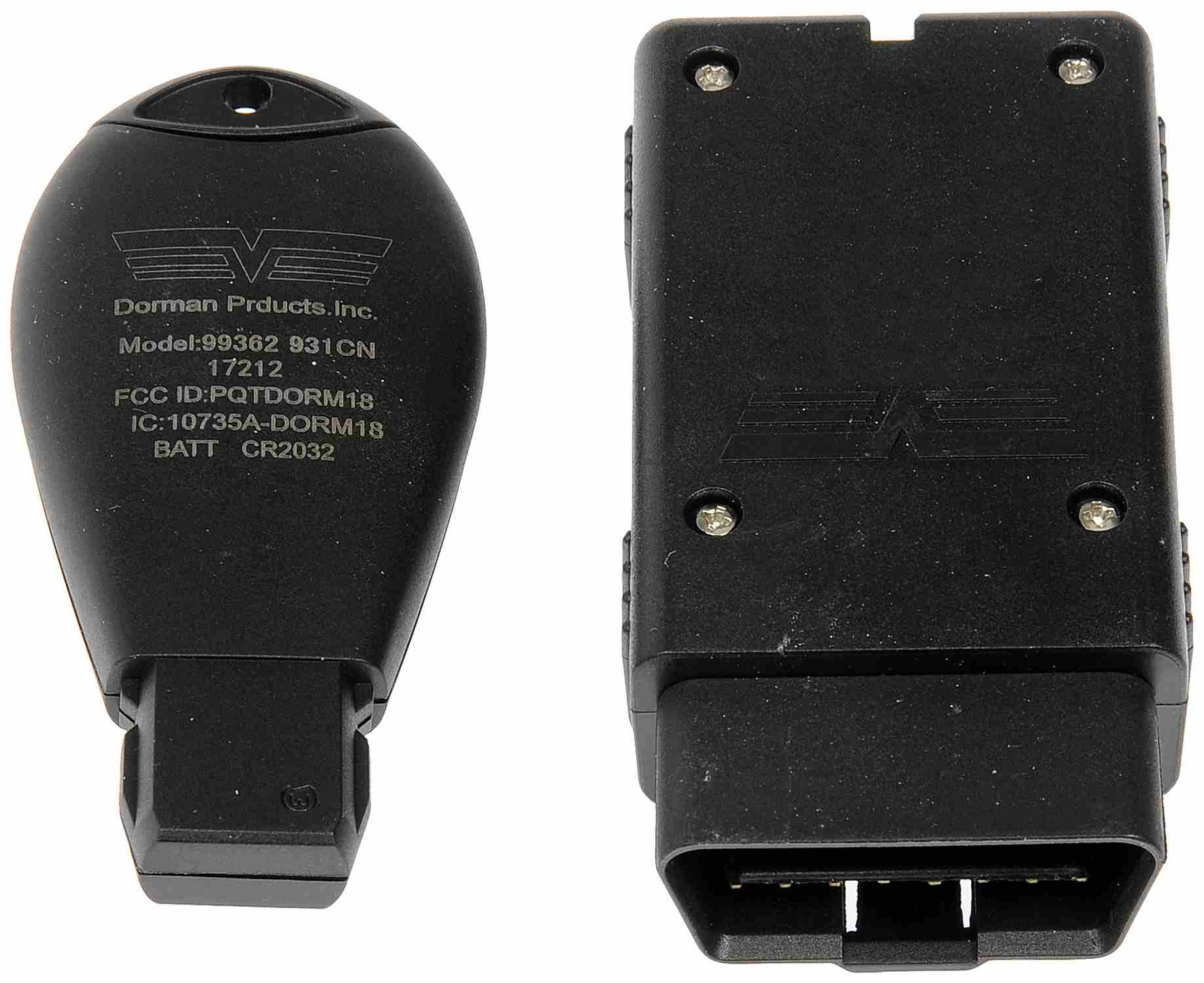 Dorman - HELP KEYLESS ENTRY REMOTE 99362