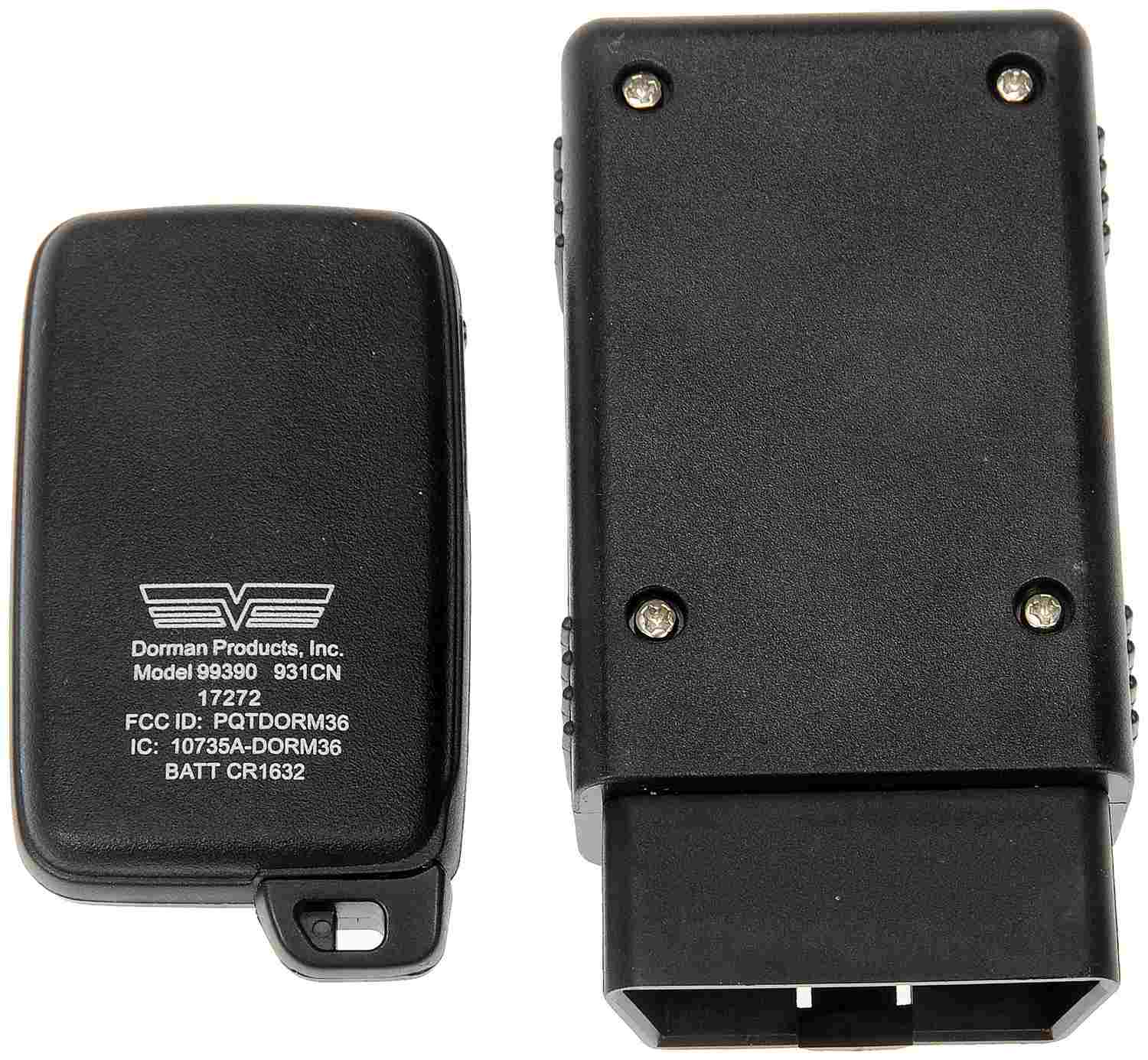 Dorman - HELP KEYLESS ENTRY REMOTE 99390