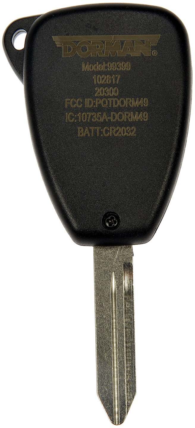 Dorman - HELP KEYLESS ENTRY REMOTE 4 BUTTON 99399ST