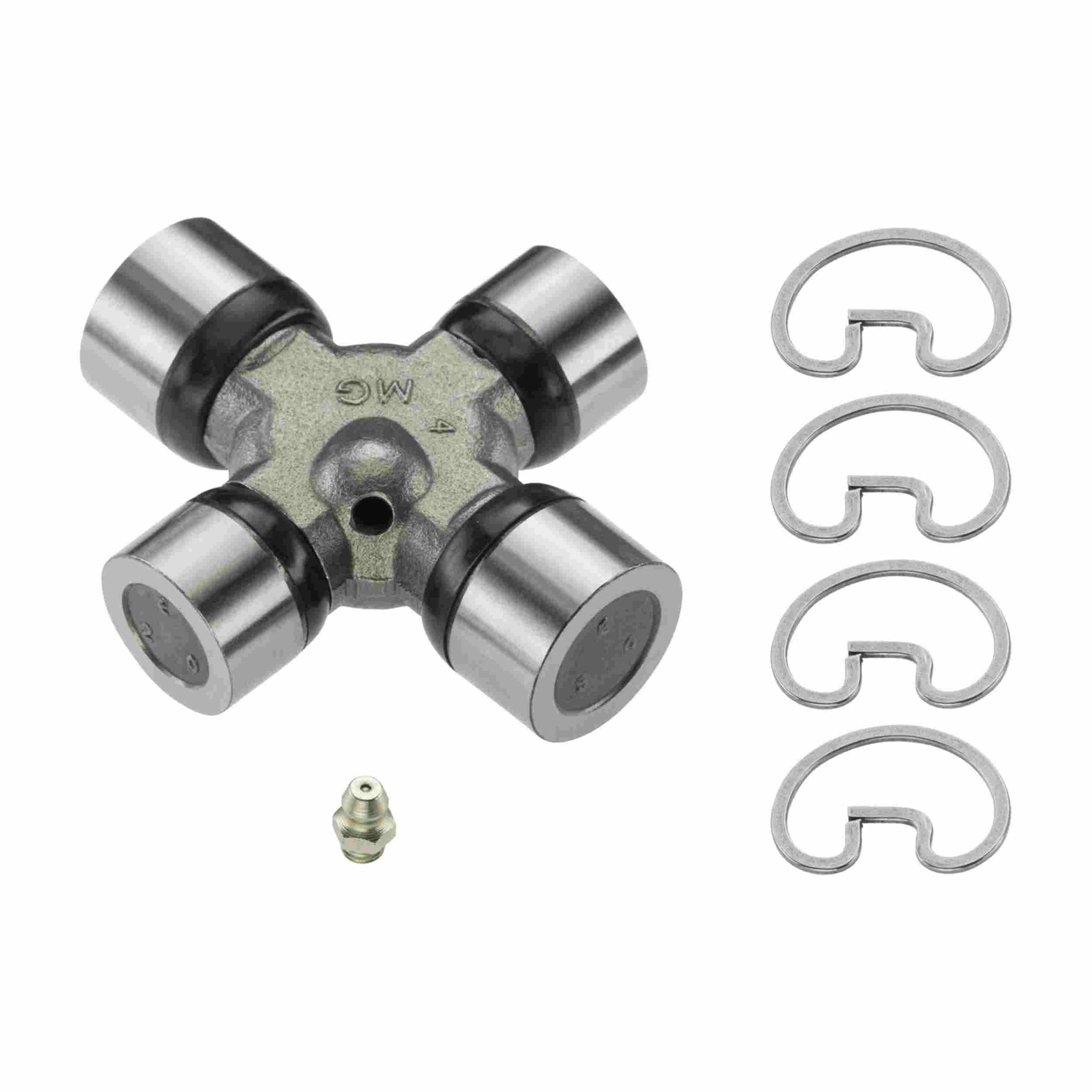 Moog U-joint:Universal Joint, 1310 to 1350 Conversion, Greasable, Steel