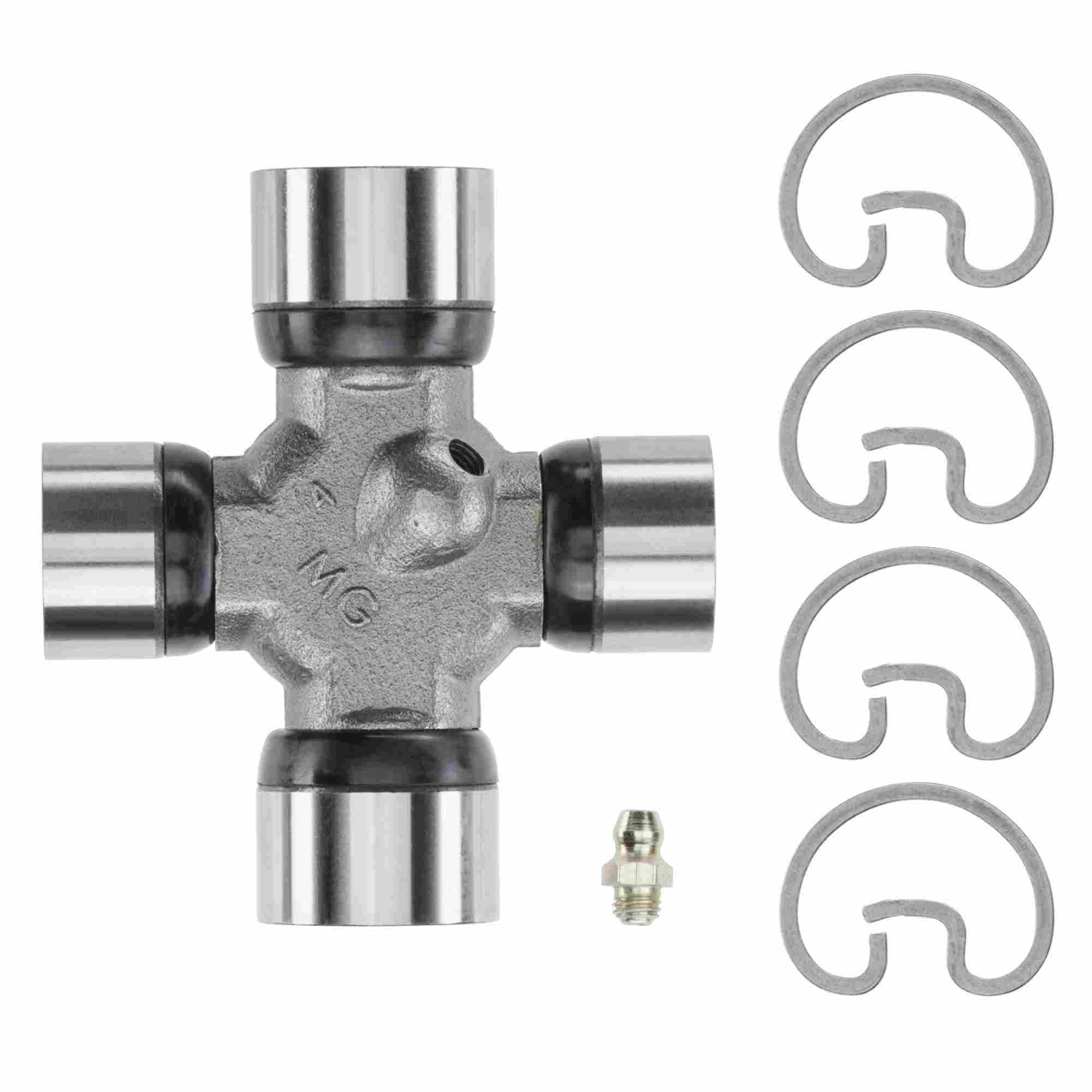 Moog U-joint:Universal Joint, 1310 to 1350 Conversion, Greasable, Steel