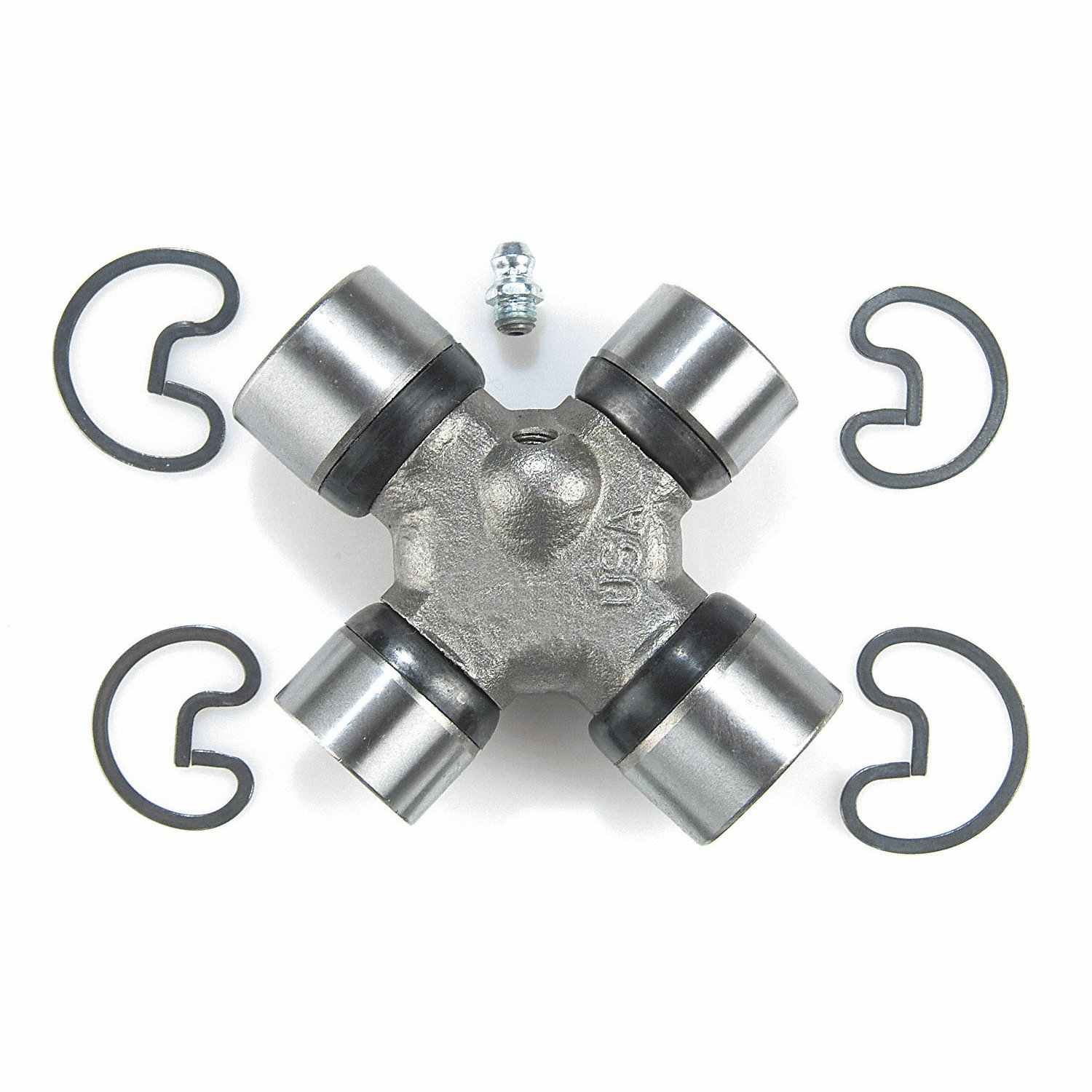 Moog U-joint:Universal Joint, 1310 to 1350 Conversion, Greasable, Steel