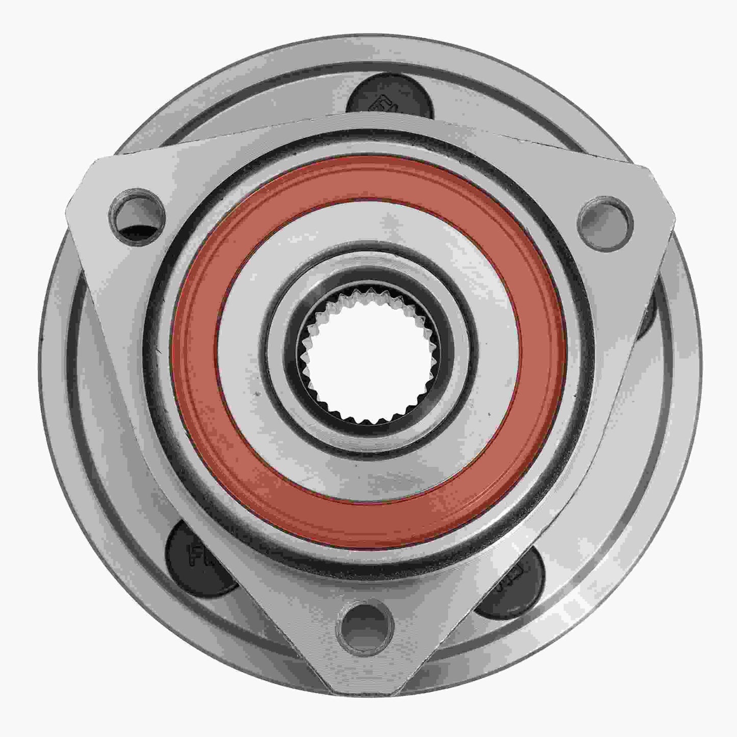 Moog Hub Assembly:Wheel Hub and Bearing Assembly, Front, Jeep