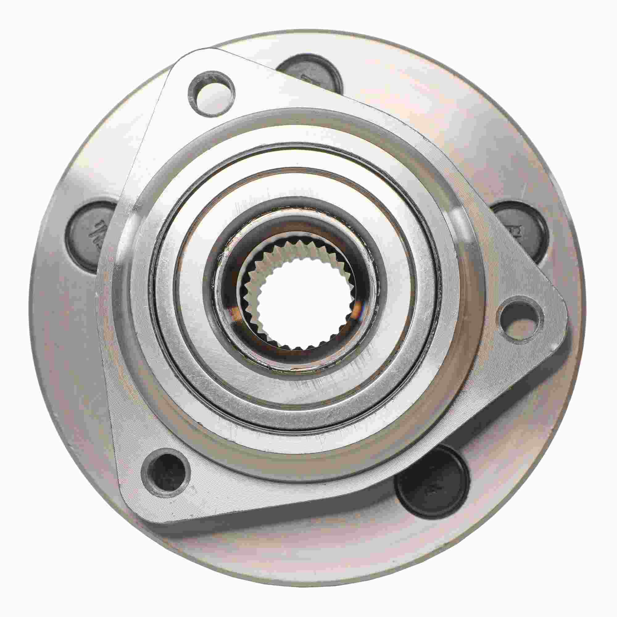 Moog Hub Assembly:Wheel Hub and Bearing Assembly, Front, Jeep