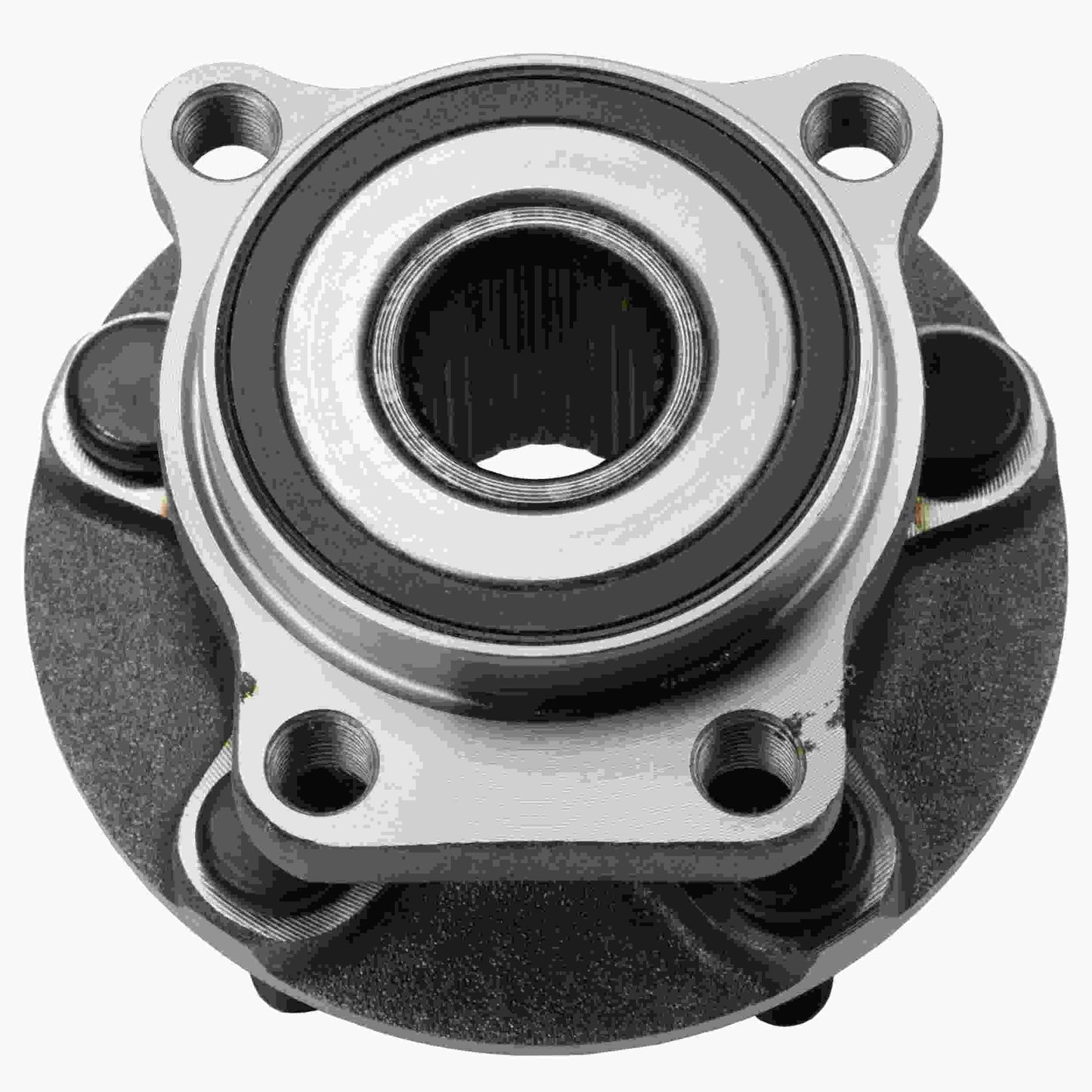 Moog Hub Assembly:Wheel Hub and Bearing Assembly,Front,Subaru