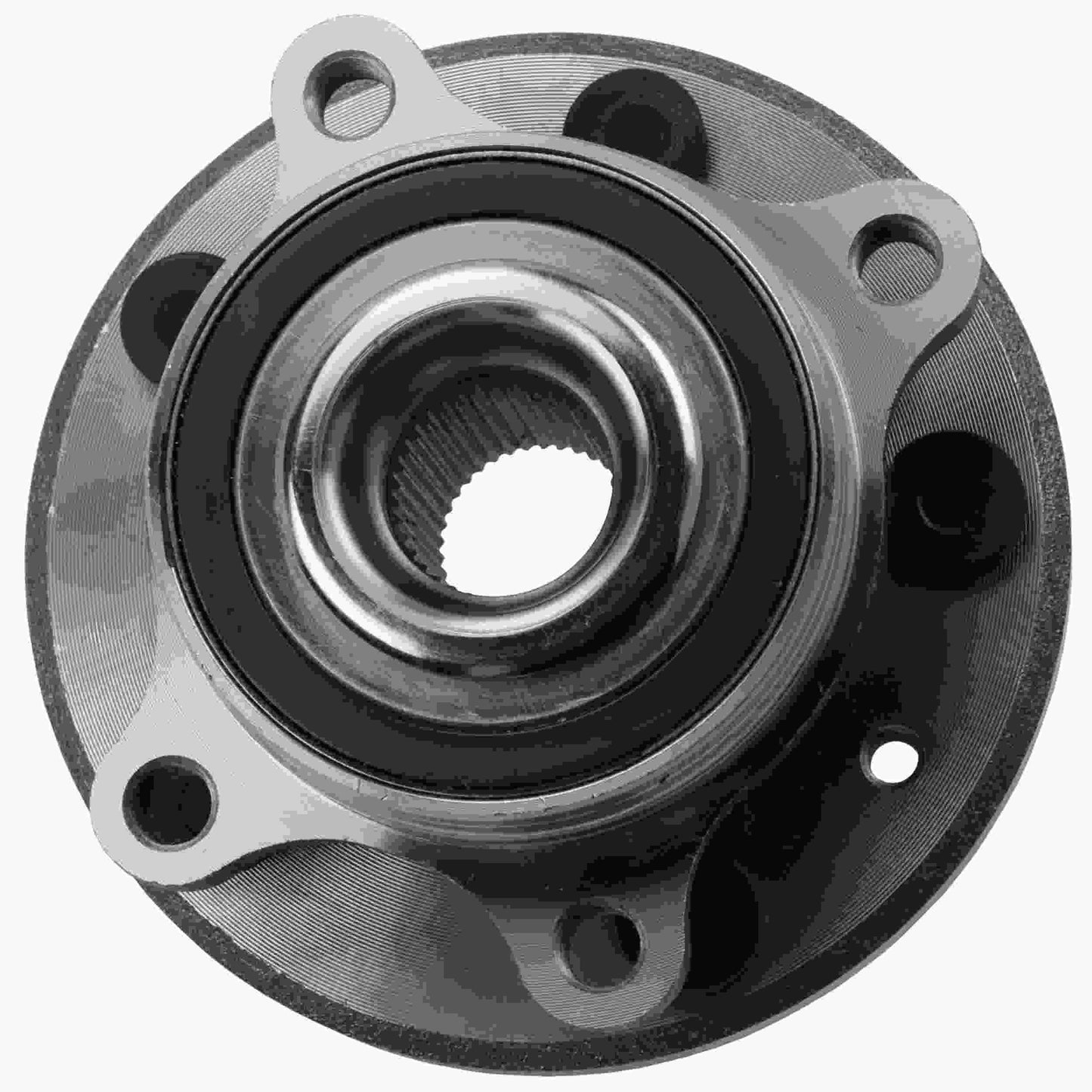 Moog Hub Assembly:Wheel Hub and Bearing Assembly, Rear, Ford