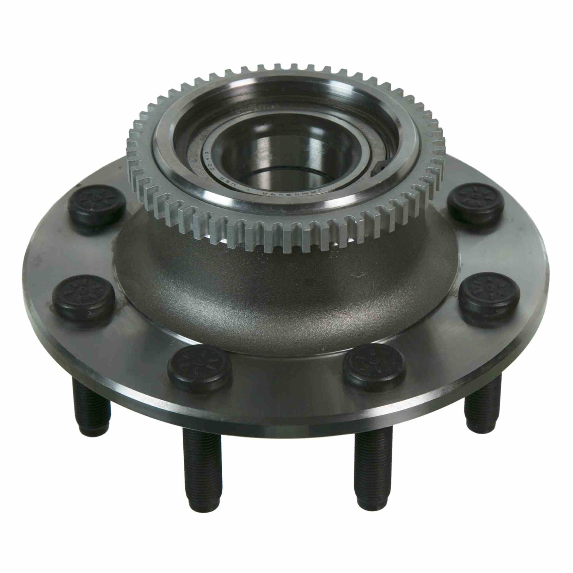 Moog Hub Assembly:Wheel Hub and Bearing Assembly, Front, Dodge