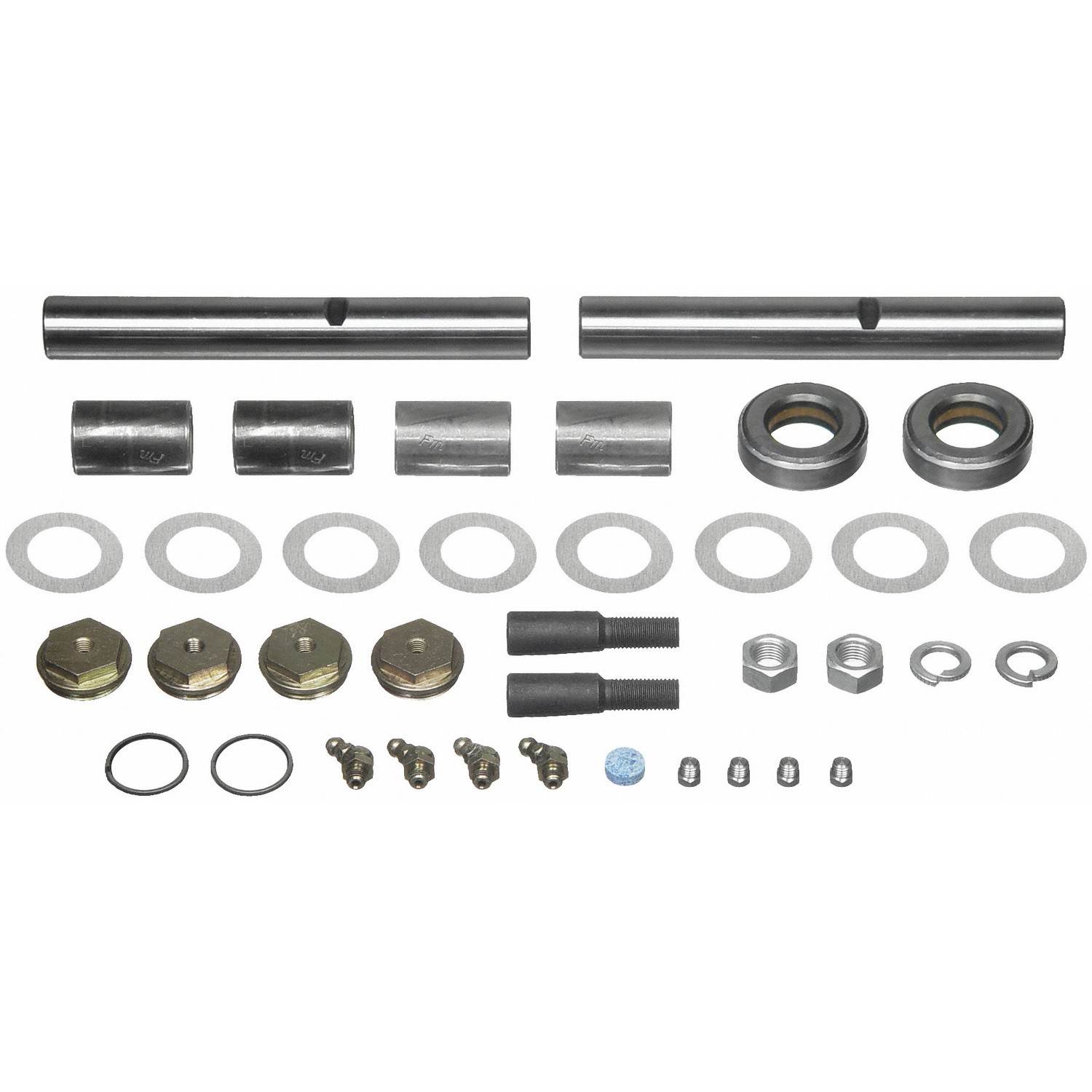 Moog King Bolt Set:Replacement,with Metal Bushings Kit,Pair