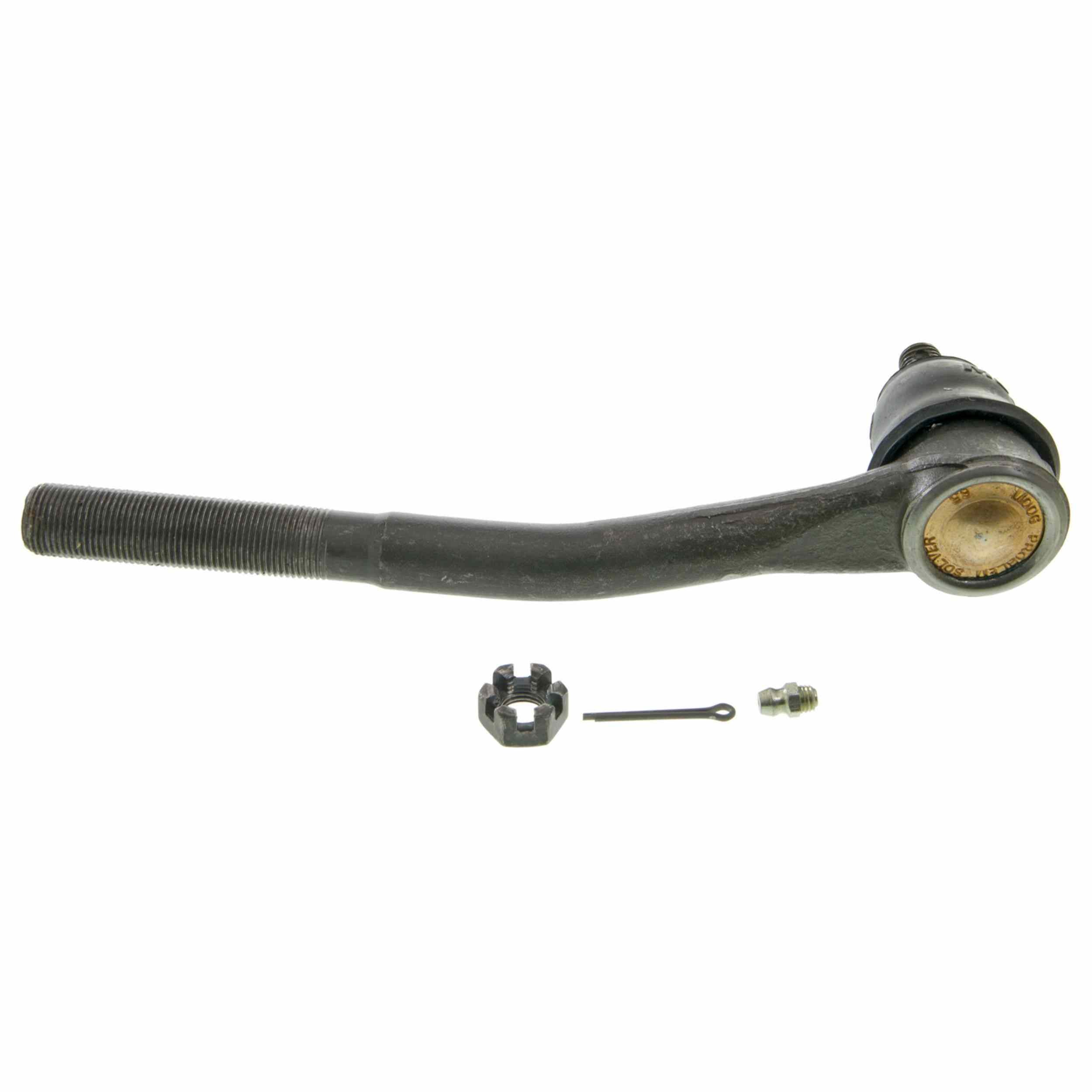 Moog Tie Rod End:Greasable,Driver Side Inner,Buick,Cadillac,Chevy