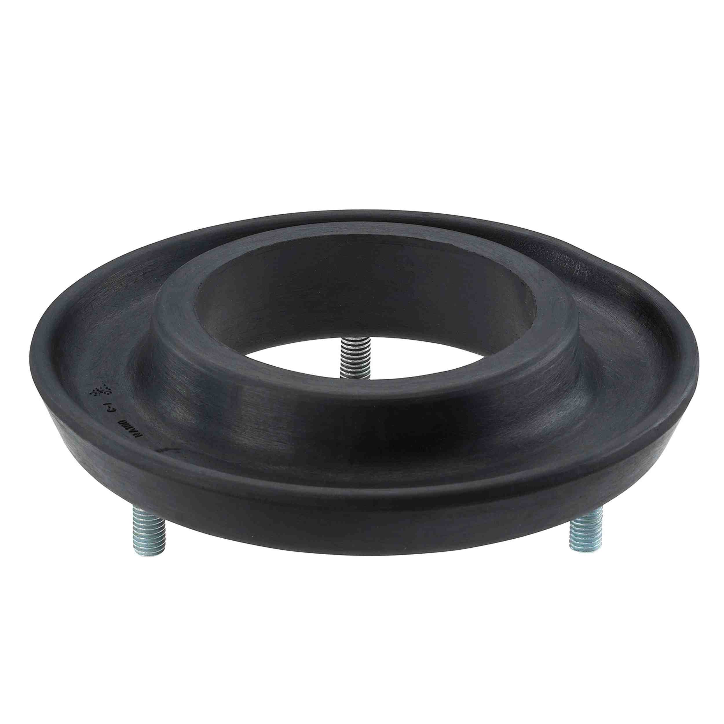 Moog Spring Seat:Coil Spring Seat, Front Upper, Rubber, Dodge, 4Wd