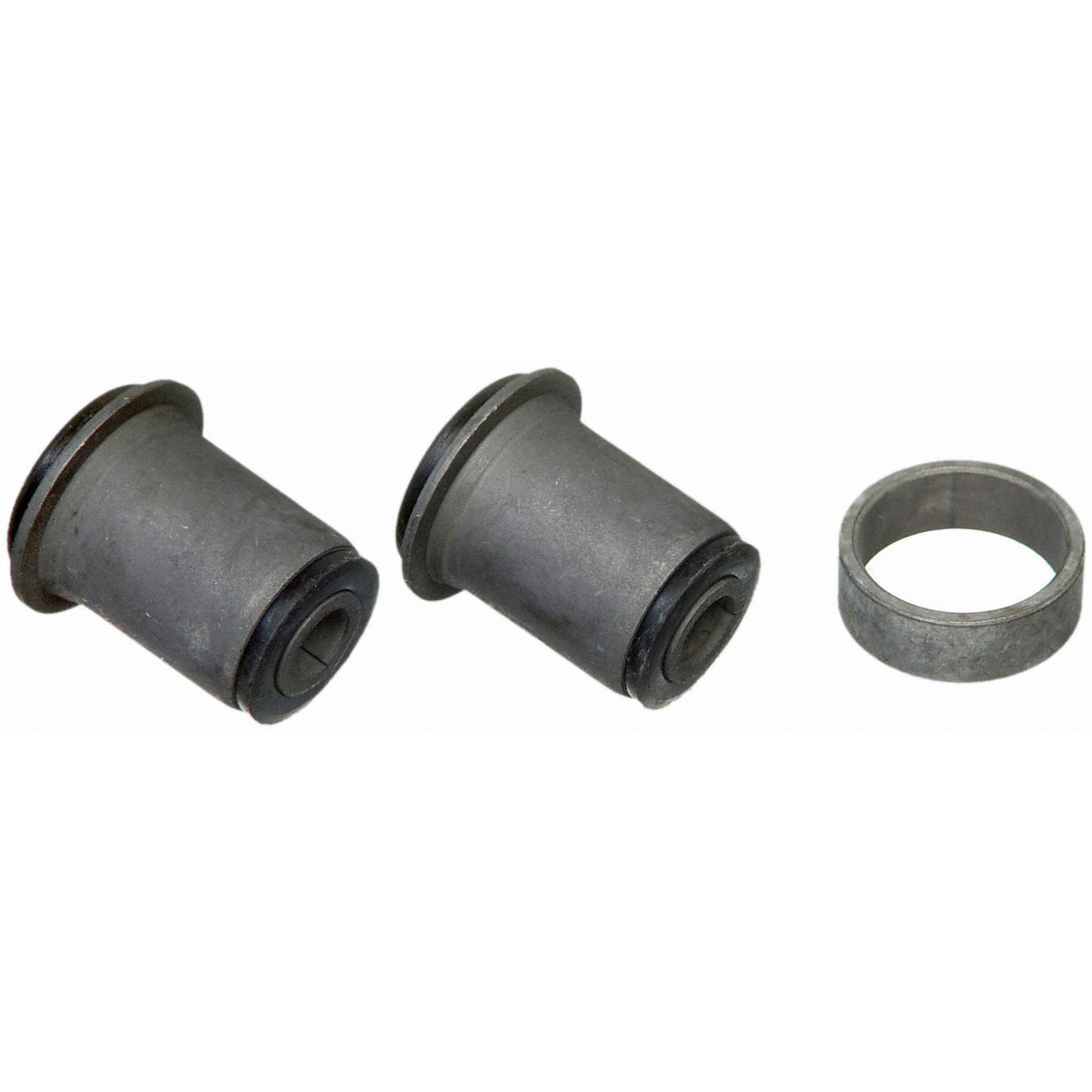 Moog Control Arm Bushing Kit:Front, Upper,Rubber,Black,AMC,Passenger Car