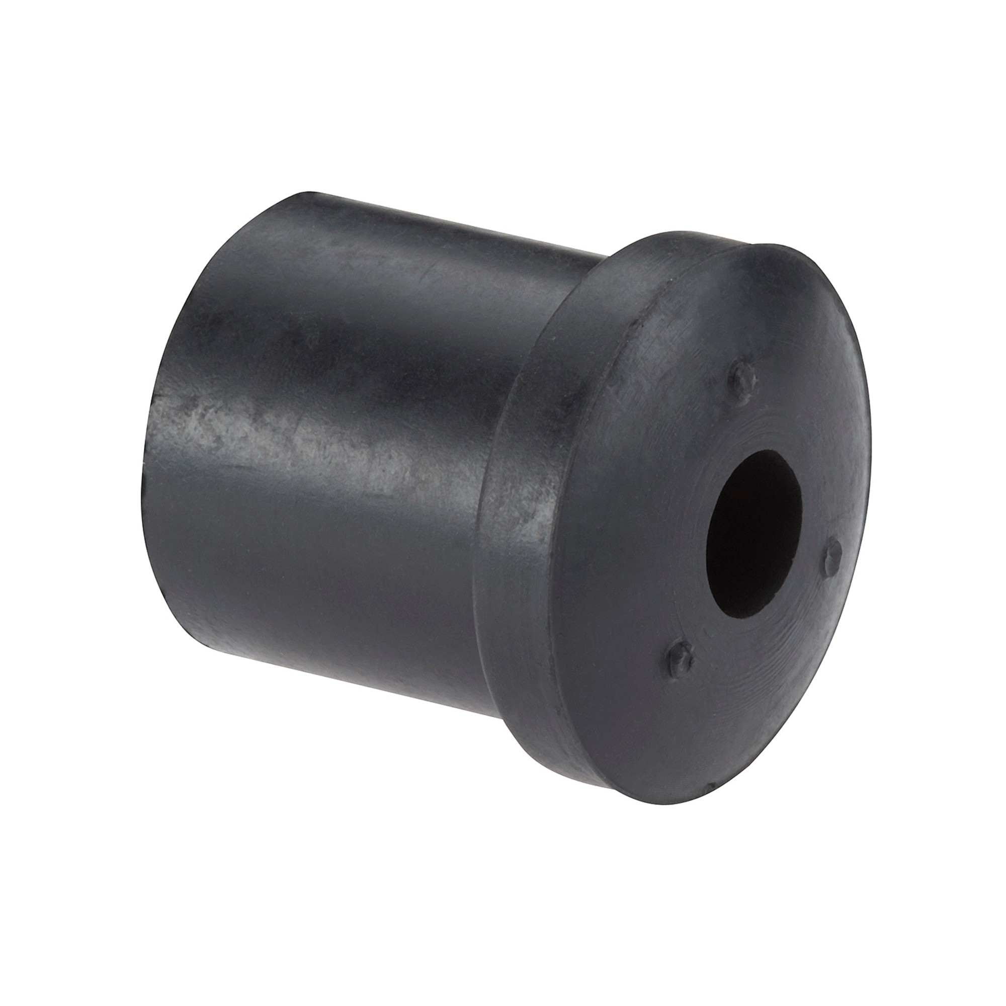 Moog Leaf Spring Shackle Bushing:Rubber,Black,Rear,Chevy,Pontiac