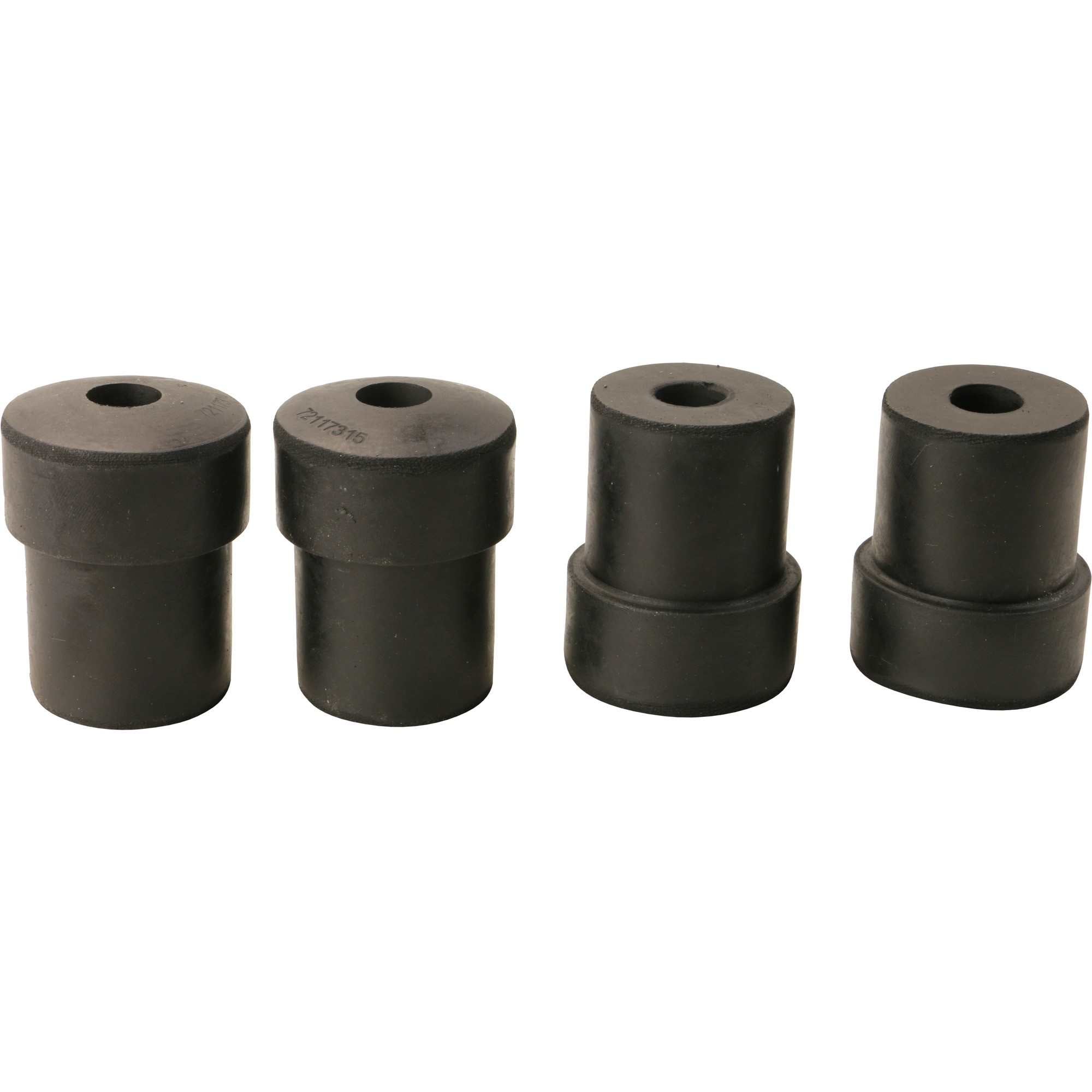 Moog Bushings, Leaf Spring, Rubber, Black, Rear, Buick, Chevy, Oldsmobile