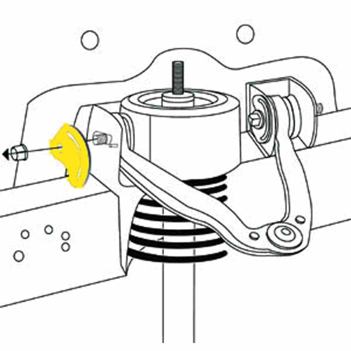 MOOG Chassis Products Alignment Camber Caster Cam K80277
