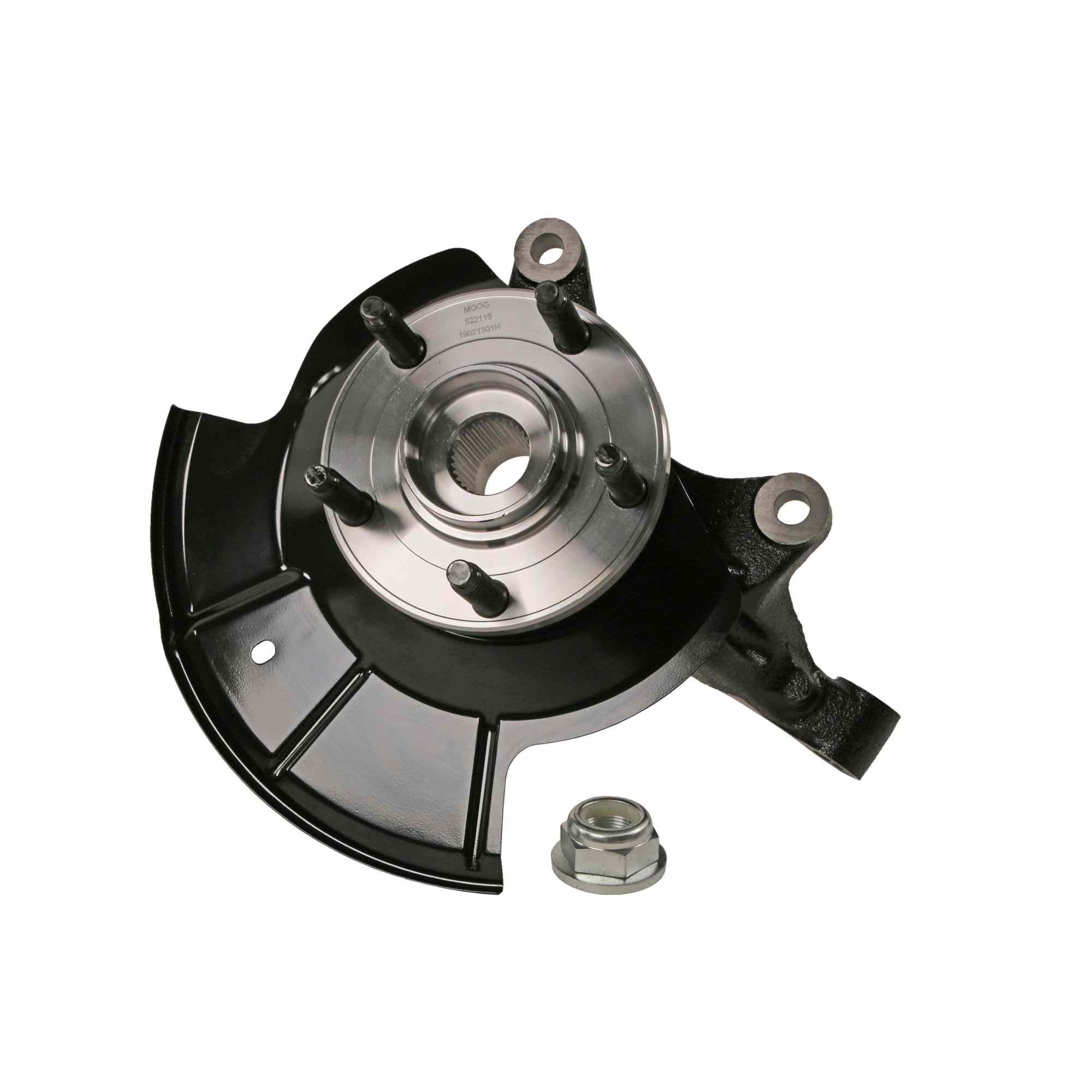 Moog 11-14 Ford Edge Front Left Complete Knuckle Assembly LK057