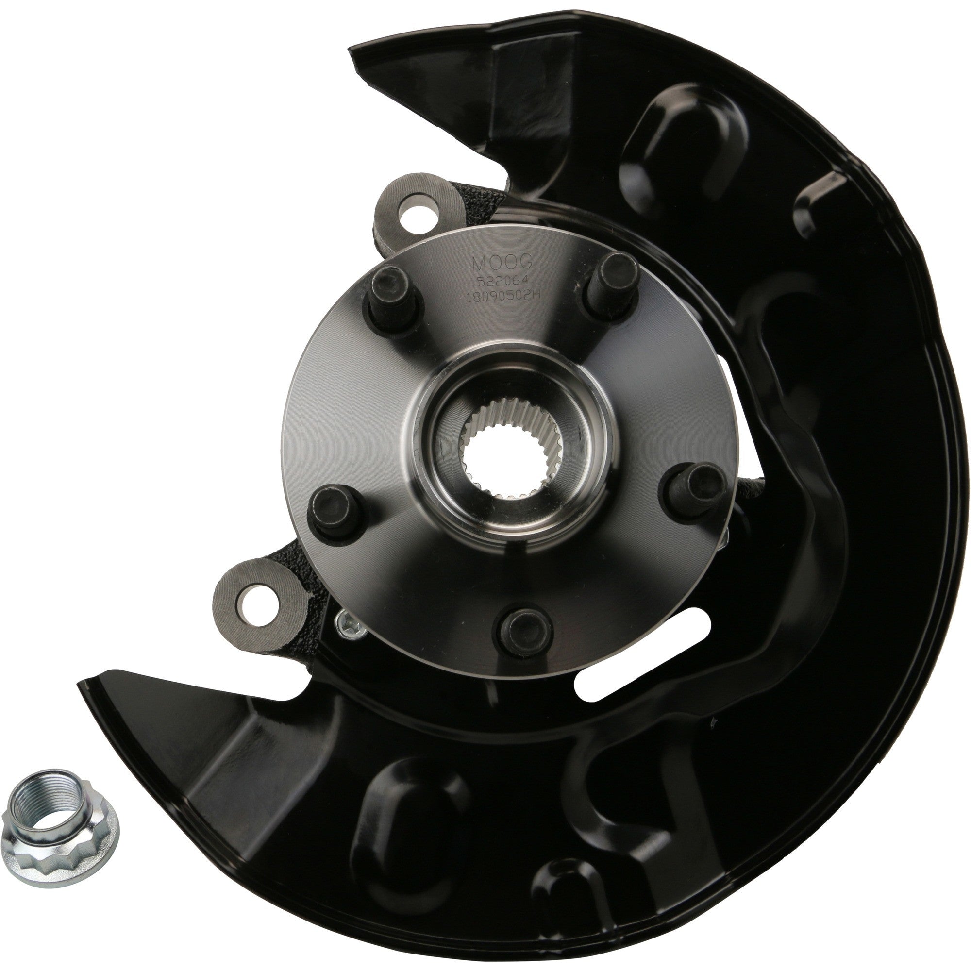 Moog 03-06 Toyota Matrix Front Left Complete Knuckle Assembly LK065