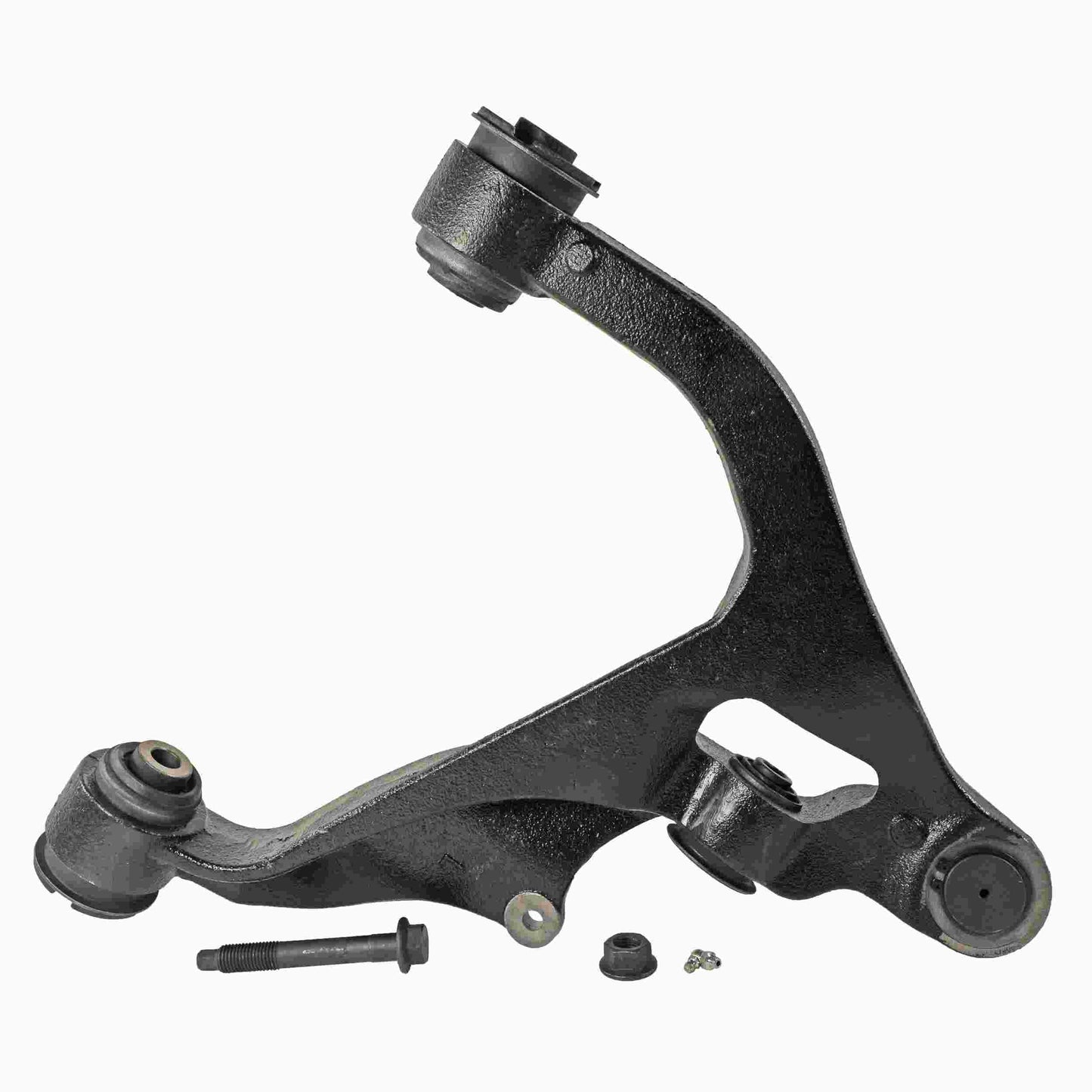 Moog Control Arm and Ball Joint Assembly:Steel, Black, Ball Joint, Dodge