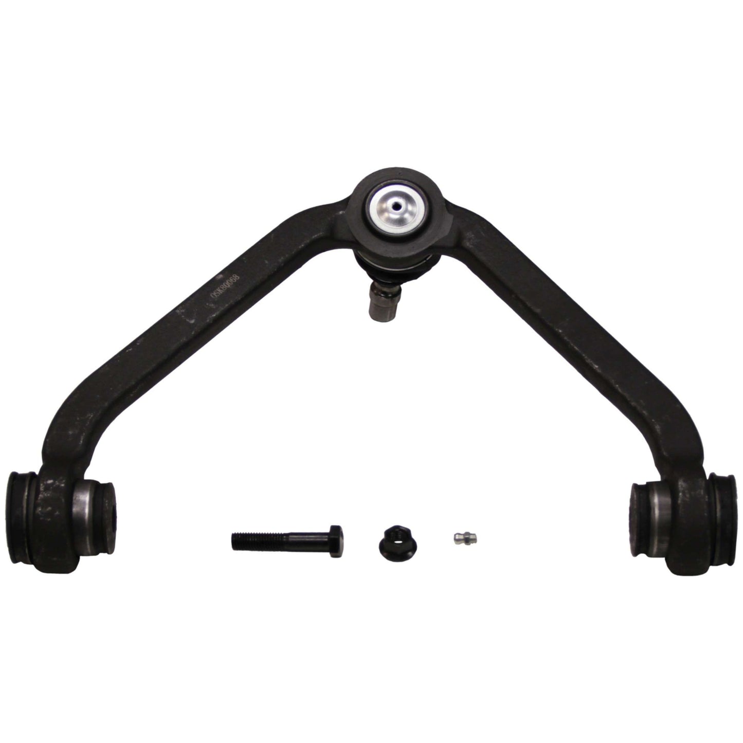 Moog Control Arm,Front Upper,Passenger Side,Steel,Black,Fits