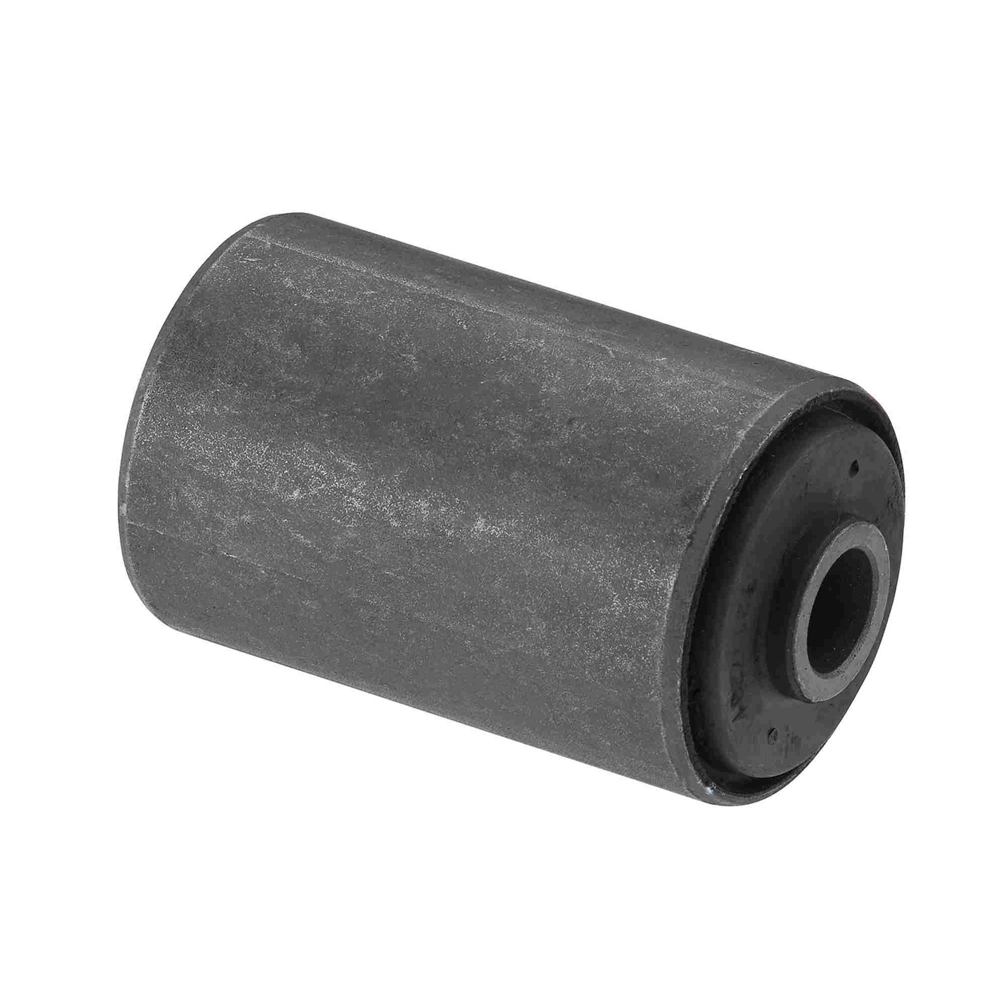 Moog Leaf Spring Shackle Bushing:Black,Front Spring,Front/Rear Bushing
