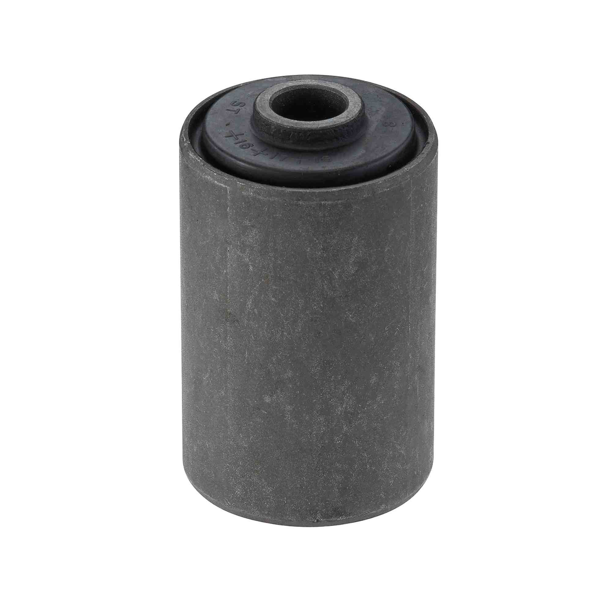 Moog Leaf Spring Shackle Bushing:Black,Front Spring,Front/Rear Bushing