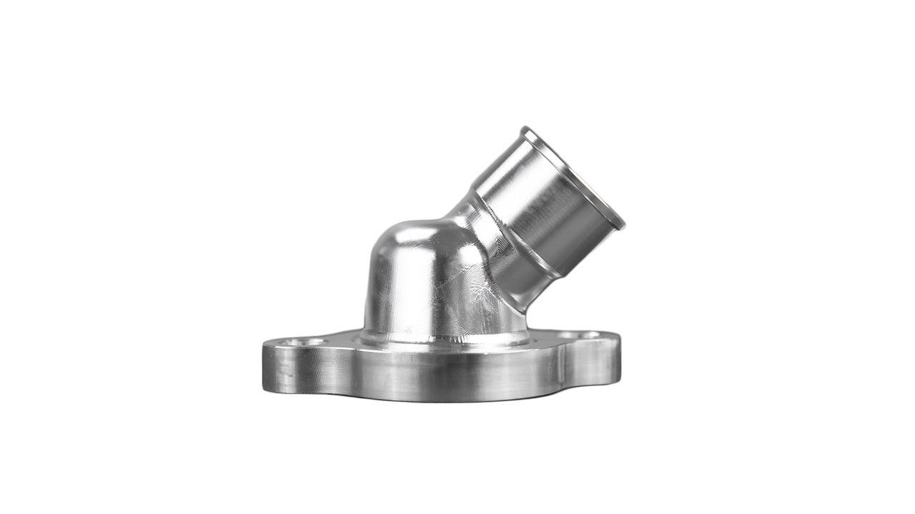 March Performance Thermostat Housing LS 45 Degree Clearcoat Thermostats, Housings and Fillers Water Necks - Thermostat Housings main image