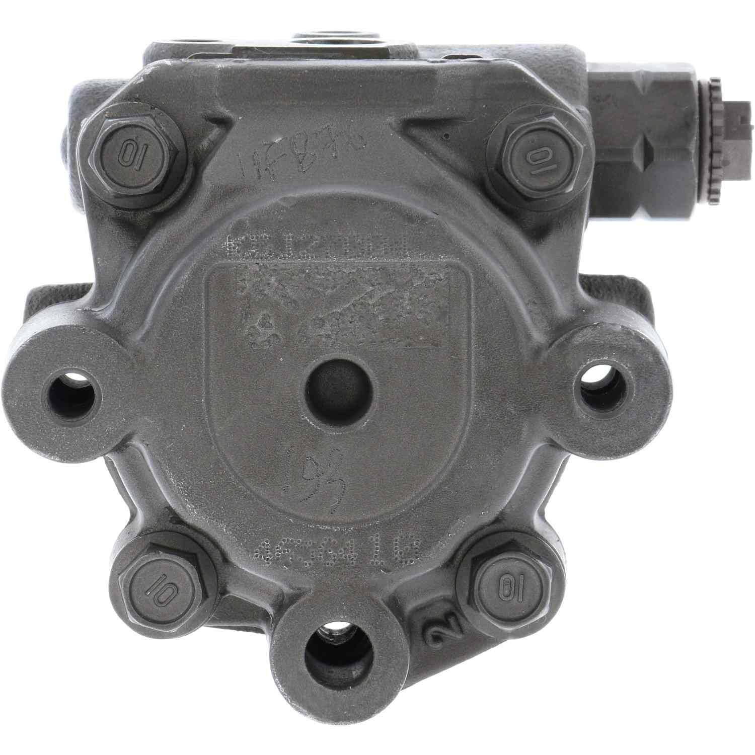 Maval Power Steering Pump - MAVAL - Hydraulic Power - Remanufactured - 96193M top view frsport 96193M