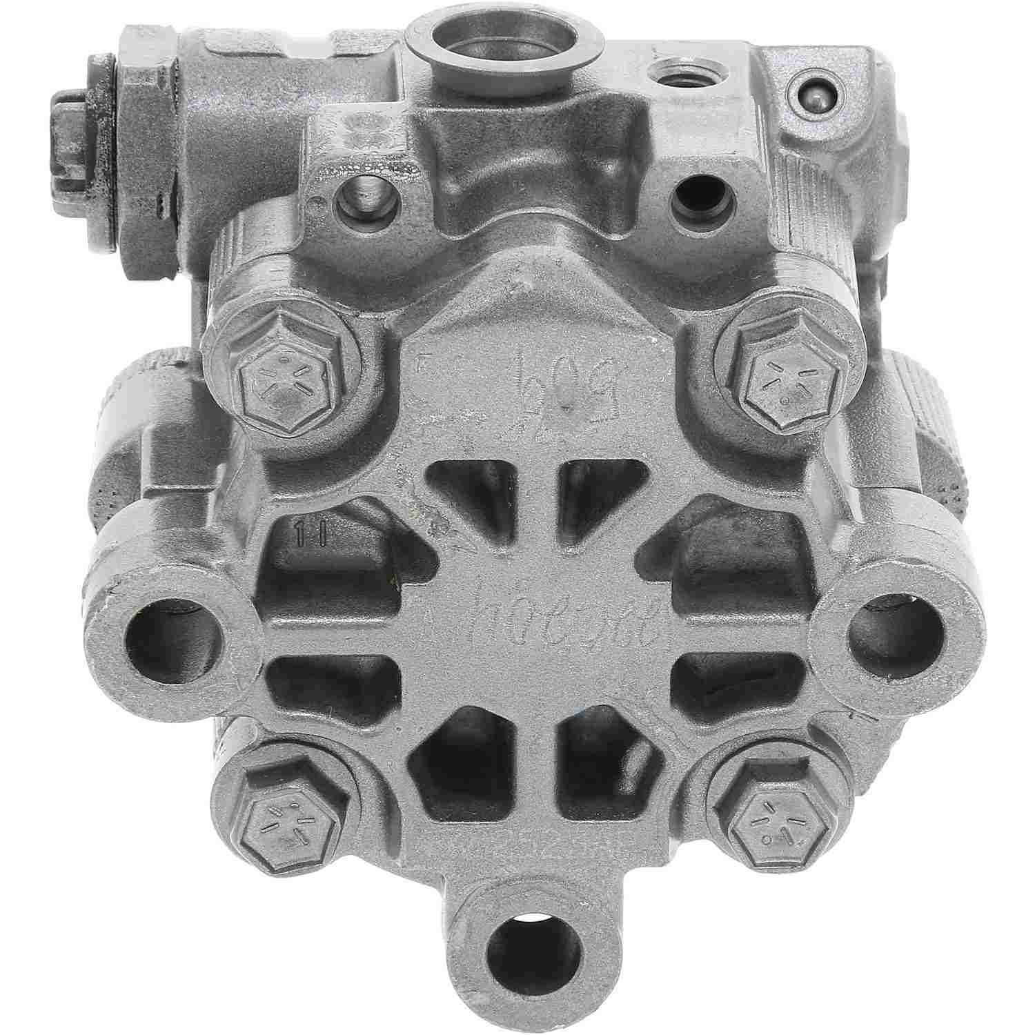 Maval Power Steering Pump - MAVAL - Hydraulic Power - Remanufactured - 96509M top view frsport 96509M
