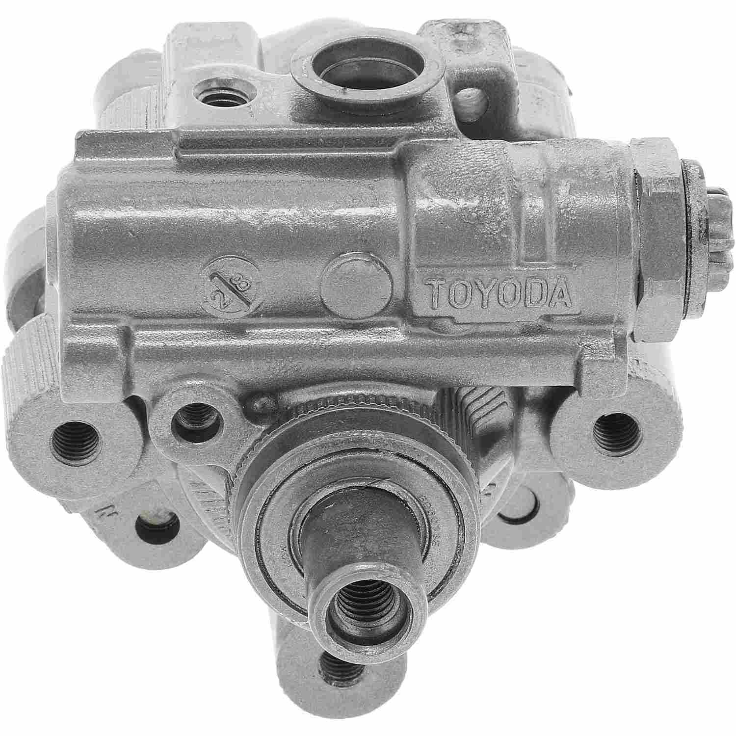Maval Power Steering Pump - MAVAL - Hydraulic Power - Remanufactured - 96509M top view frsport 96509M