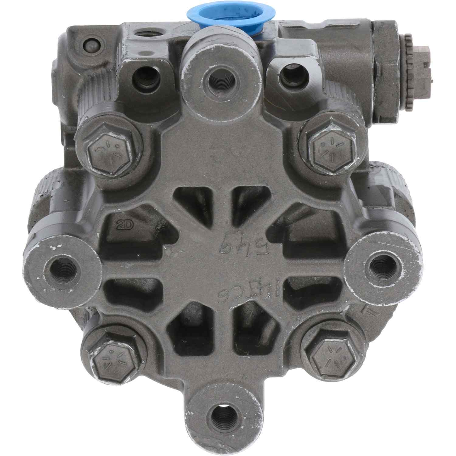 Maval Power Steering Pump - MAVAL - Hydraulic Power - Remanufactured - 96549M top view frsport 96549M