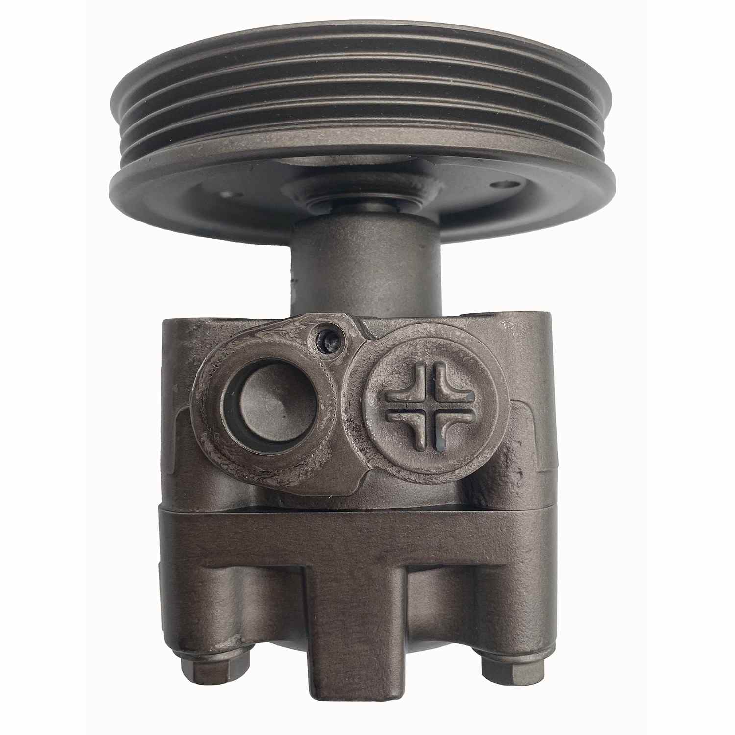 Maval Power Steering Pump - MAVAL - Hydraulic Power - Remanufactured - 96552M top view frsport 96552M