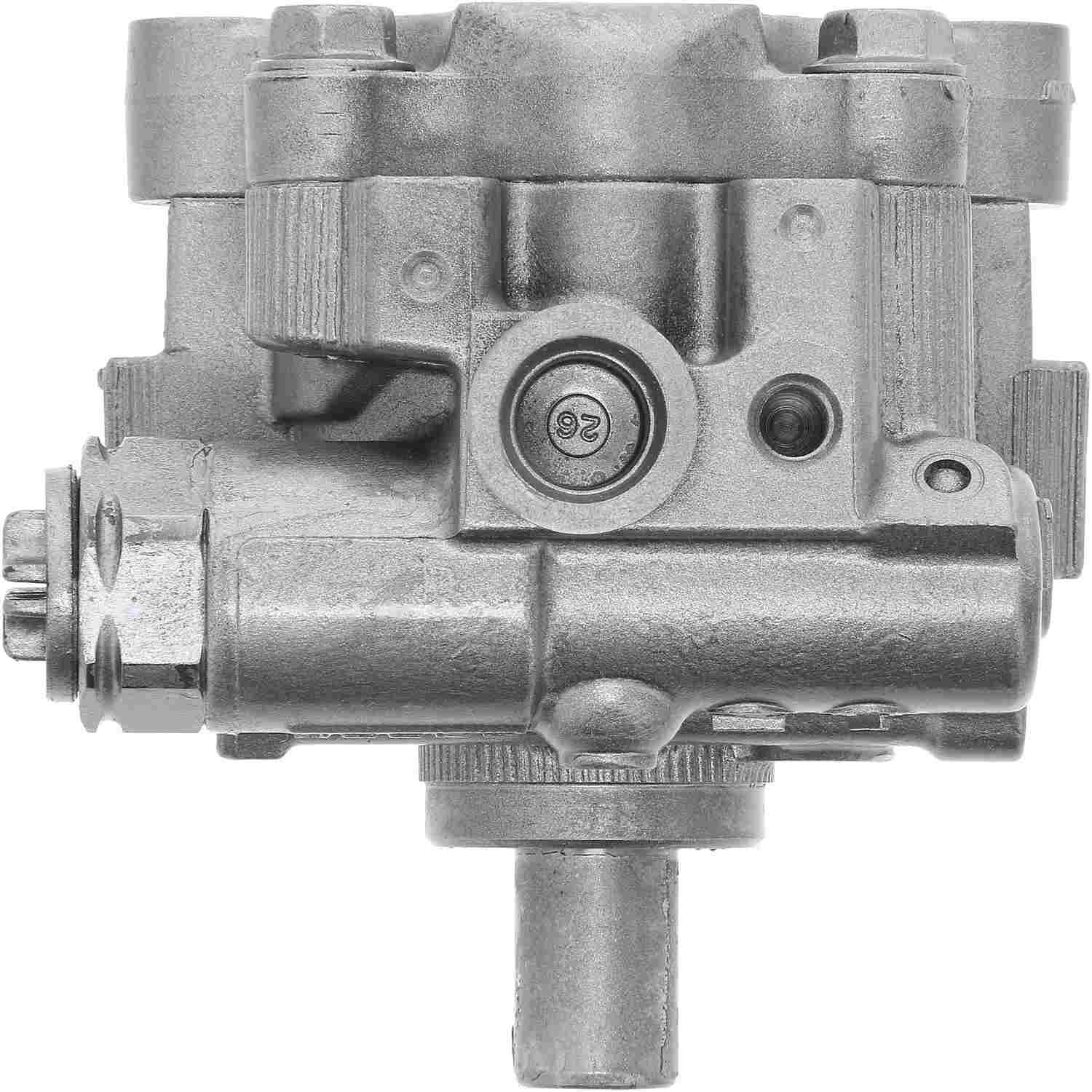Maval Power Steering Pump - MAVAL - Hydraulic Power - Remanufactured - 96569M top view frsport 96569M