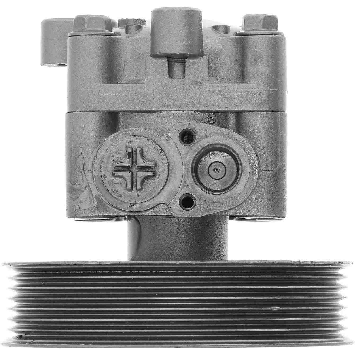 Maval Power Steering Pump - MAVAL - Hydraulic Power - Remanufactured - 96578M top view frsport 96578M