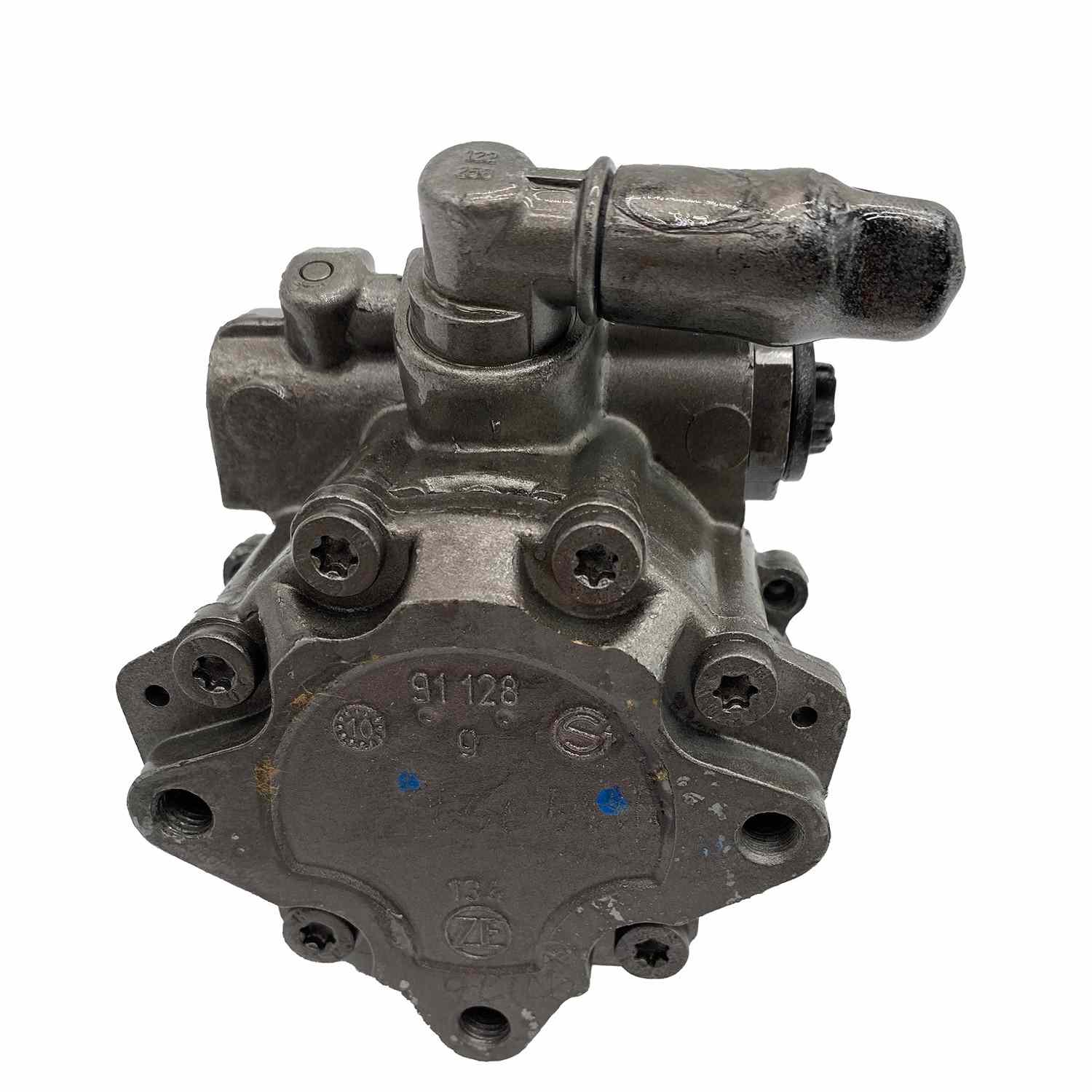 Maval Power Steering Pump - MAVAL - Hydraulic Power - Remanufactured - 97196M top view frsport 97196M