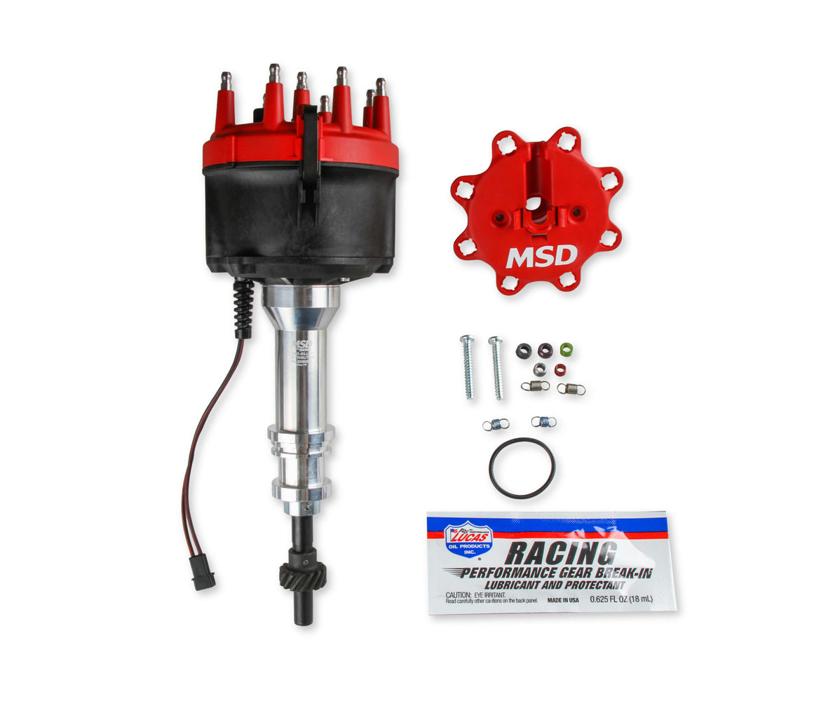 MSD SBF 351W Distributor w/ Edelbrock Victor Jr Distributors, Magnetos and Crank Triggers Distributors main image